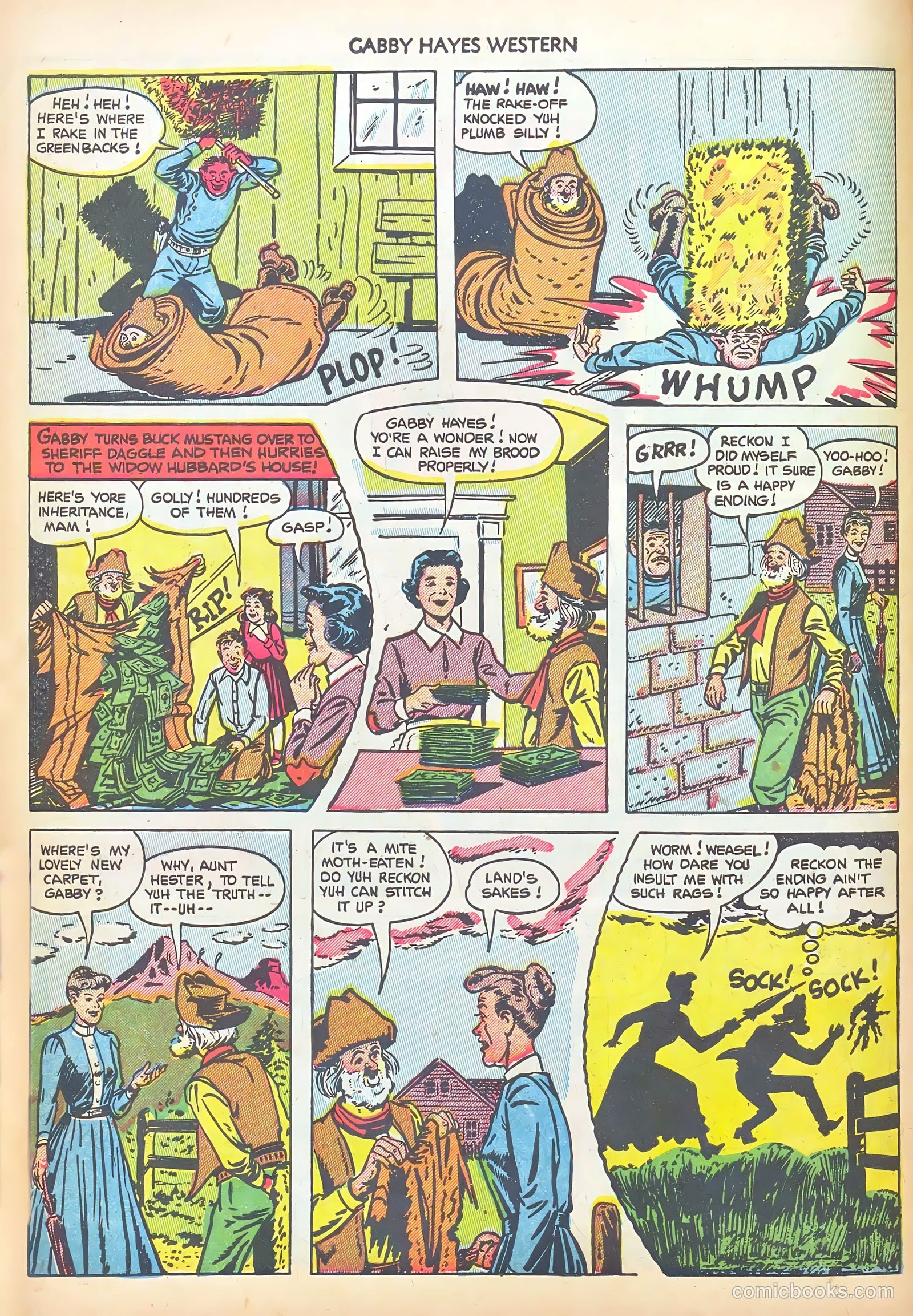 Gabby Hayes Western #45 (1952) — page 10 of 36