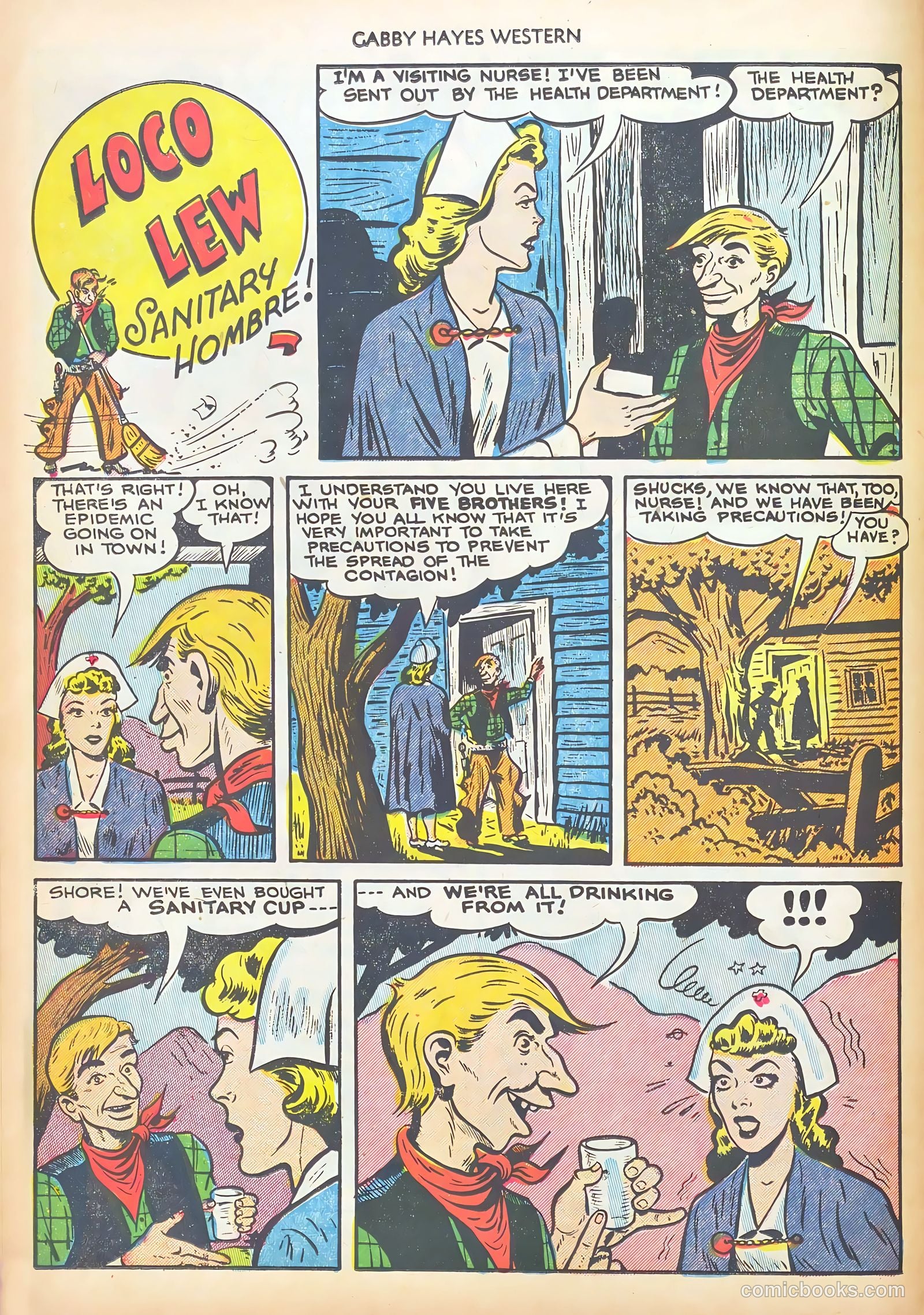 Gabby Hayes Western #45 (1952) — page 12 of 36