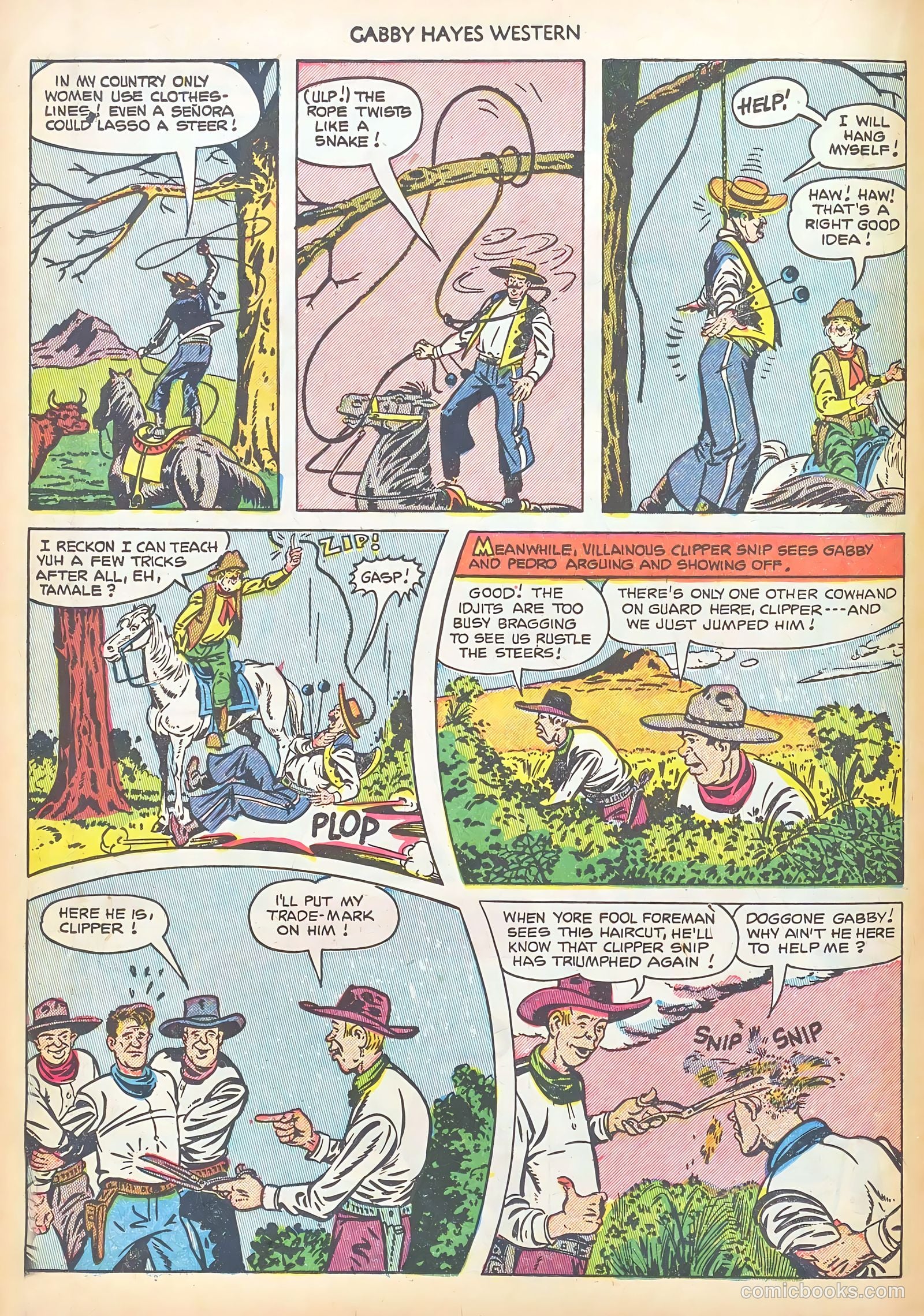Gabby Hayes Western #45 (1952) — page 18 of 36