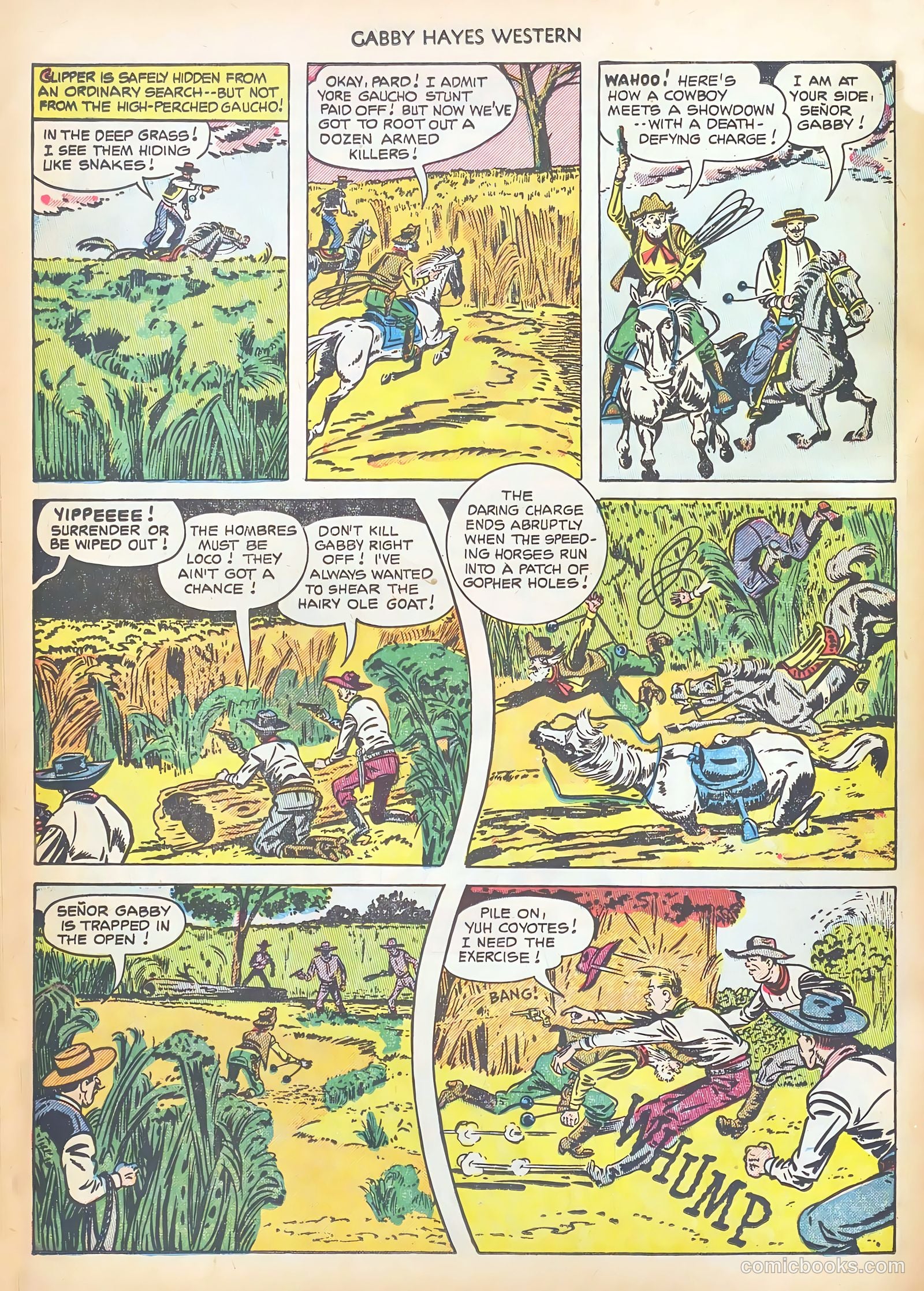 Gabby Hayes Western #45 (1952) — page 20 of 36