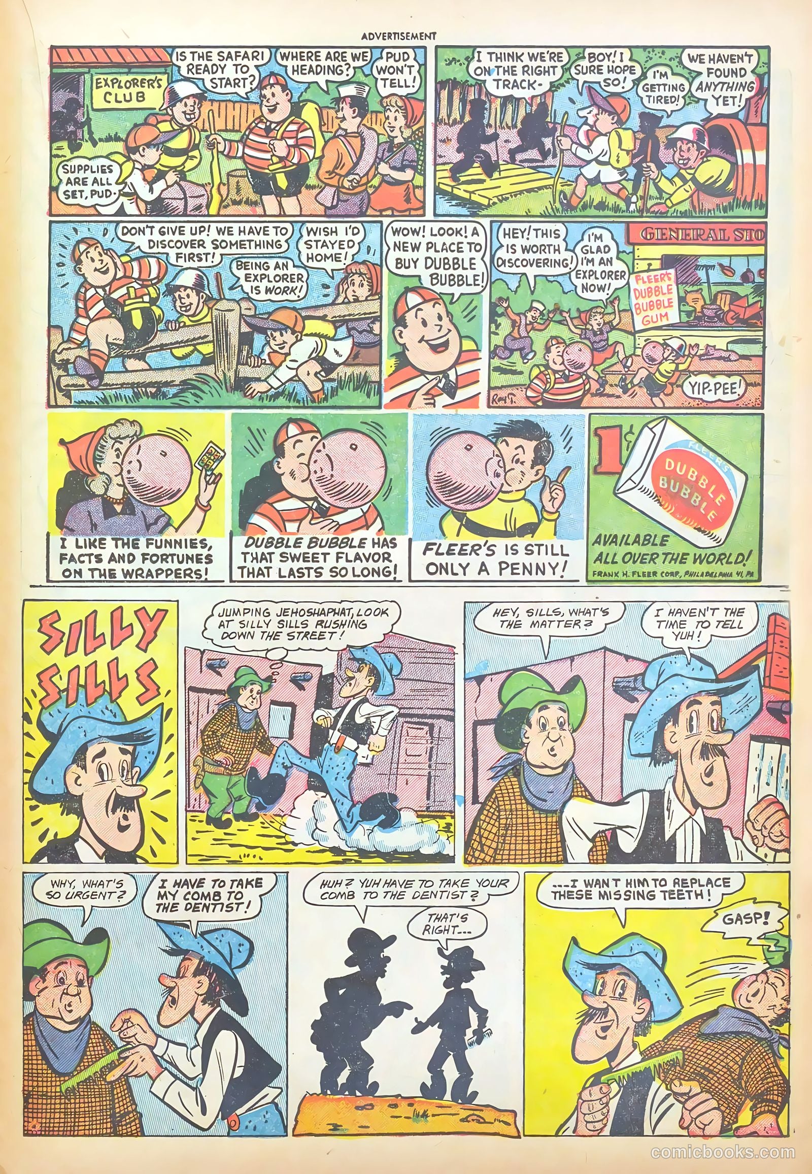 Gabby Hayes Western #45 (1952) — page 23 of 36