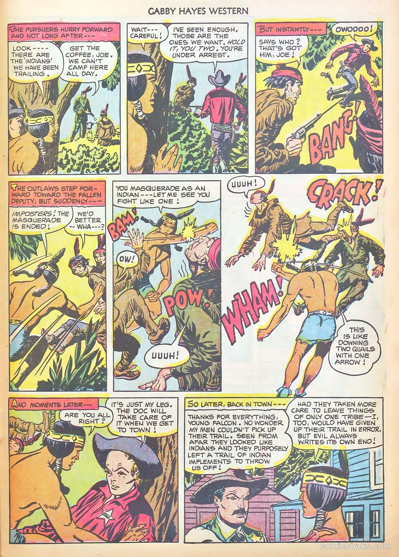 Gabby Hayes Western #45 (1952) — page 27 of 36