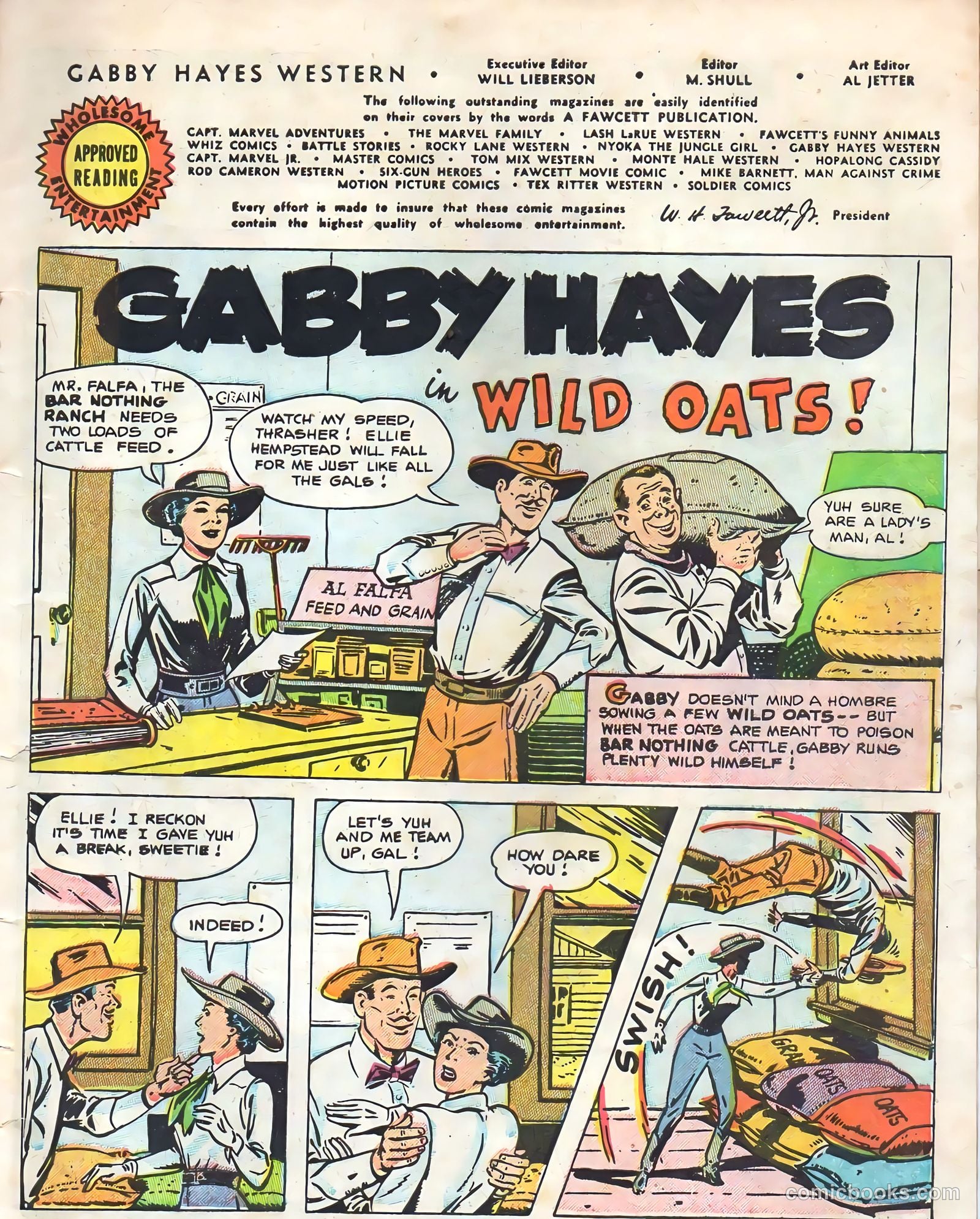 Gabby Hayes Western #46 (1952) — page 3 of 36