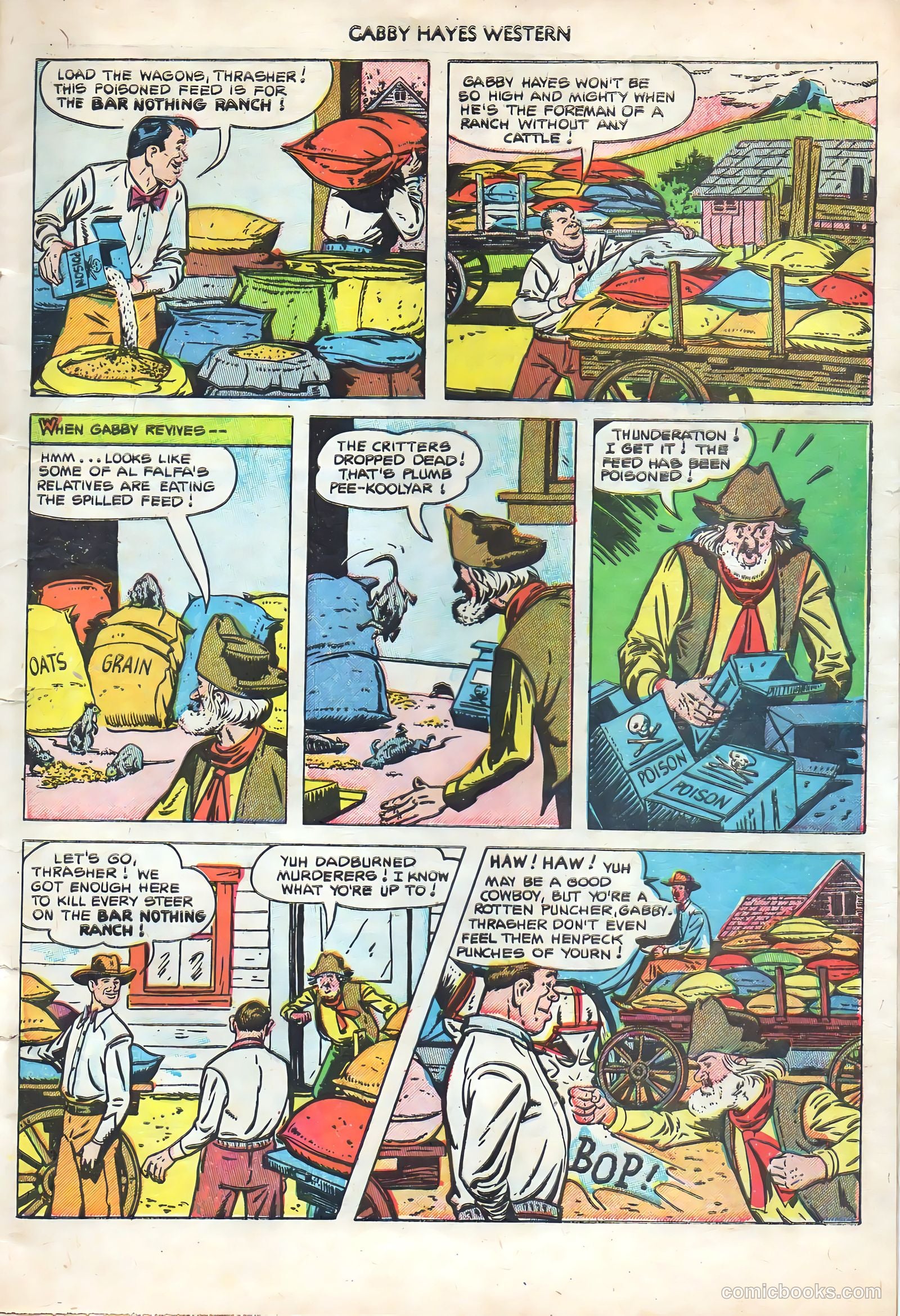 Gabby Hayes Western #46 (1952) — page 5 of 36