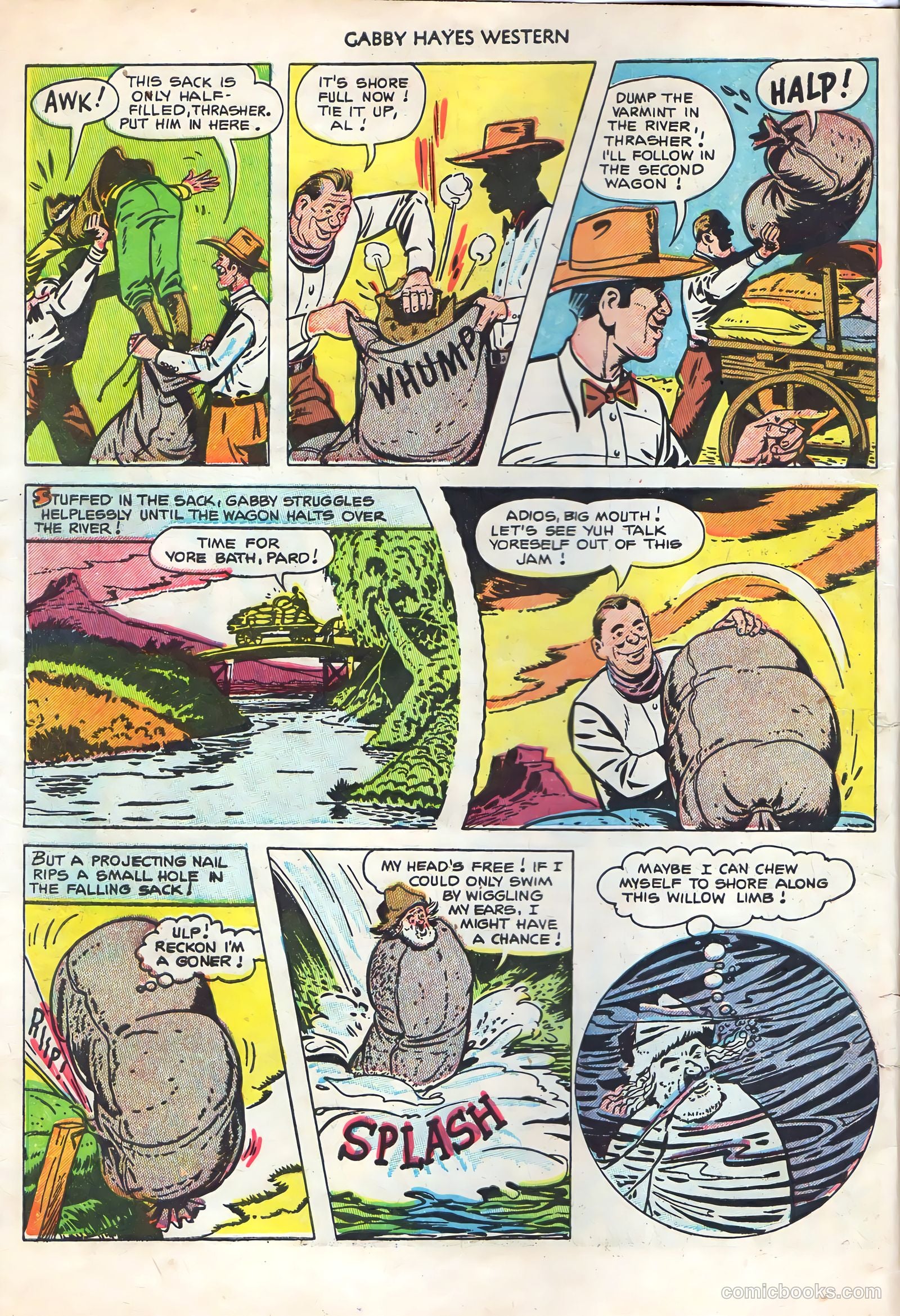 Gabby Hayes Western #46 (1952) — page 6 of 36