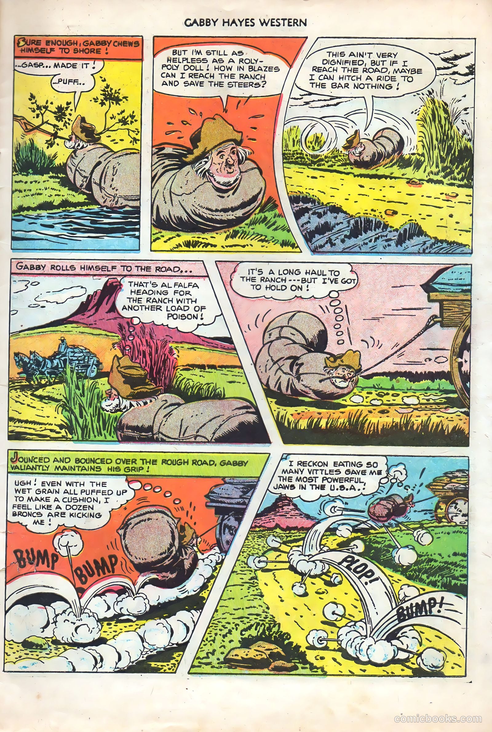 Gabby Hayes Western #46 (1952) — page 7 of 36