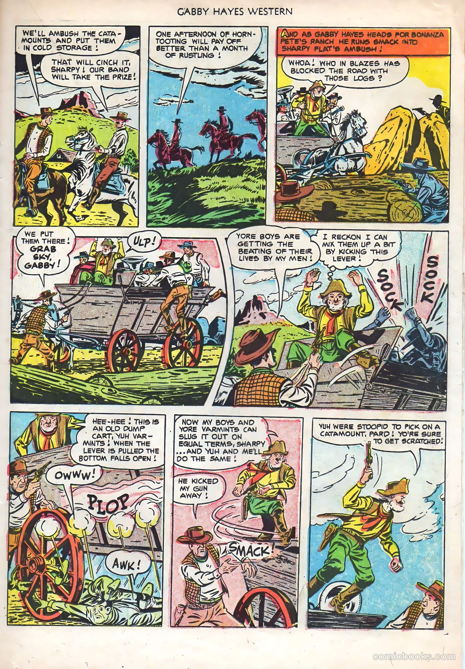 Gabby Hayes Western #46 (1952) — page 15 of 36