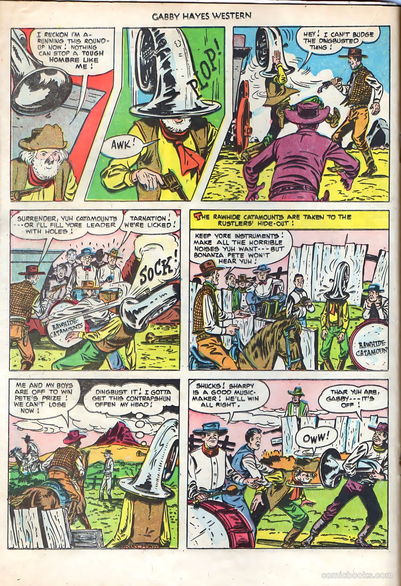 Gabby Hayes Western #46 (1952) — page 16 of 36