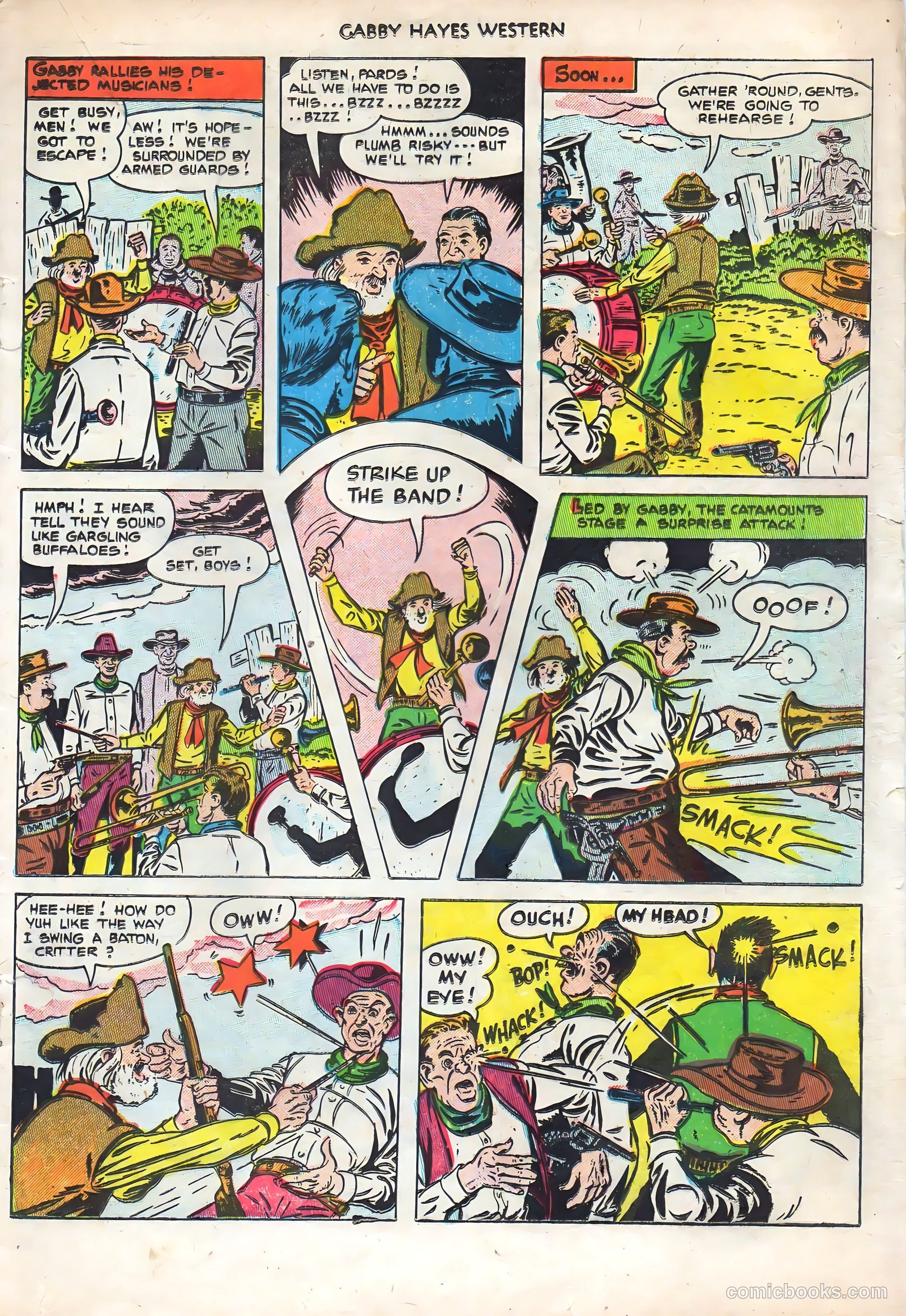 Gabby Hayes Western #46 (1952) — page 17 of 36