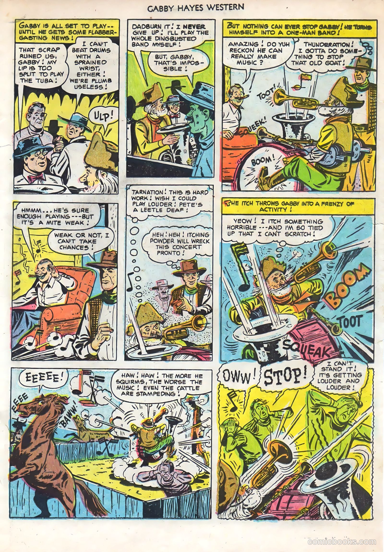 Gabby Hayes Western #46 (1952) — page 19 of 36