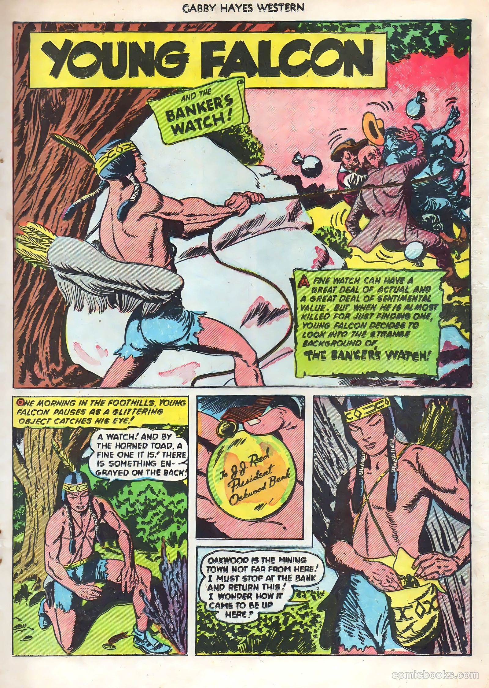Gabby Hayes Western #46 (1952) — page 21 of 36