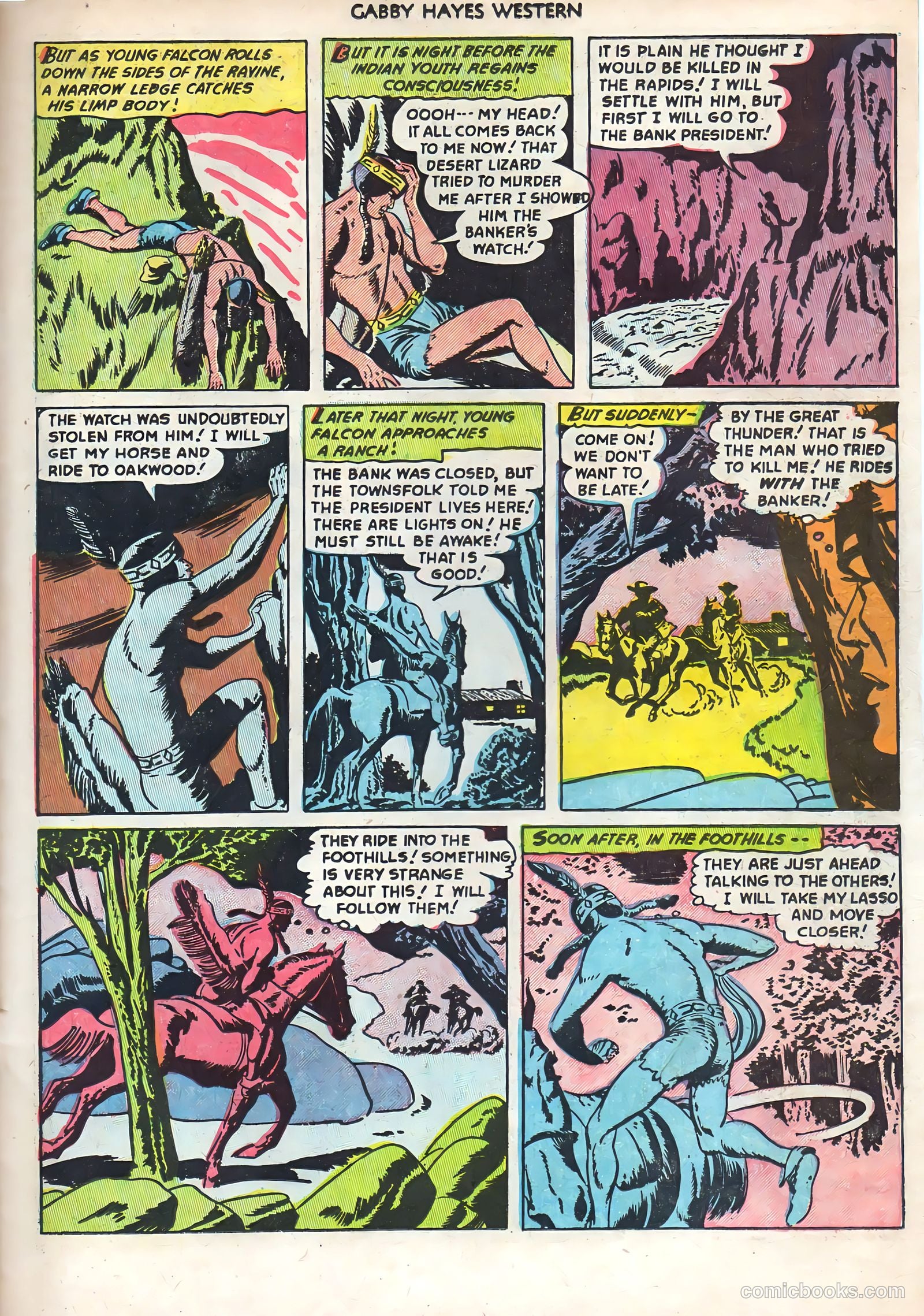 Gabby Hayes Western #46 (1952) — page 23 of 36