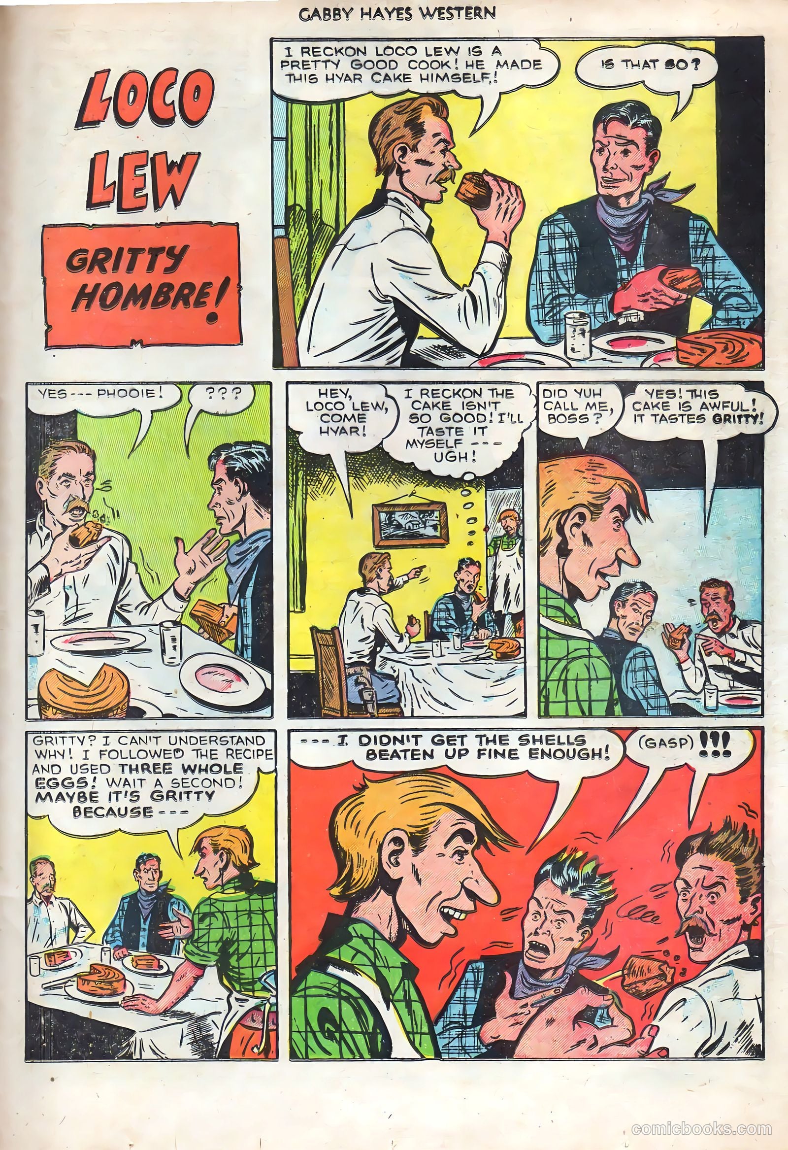 Gabby Hayes Western #46 (1952) — page 25 of 36