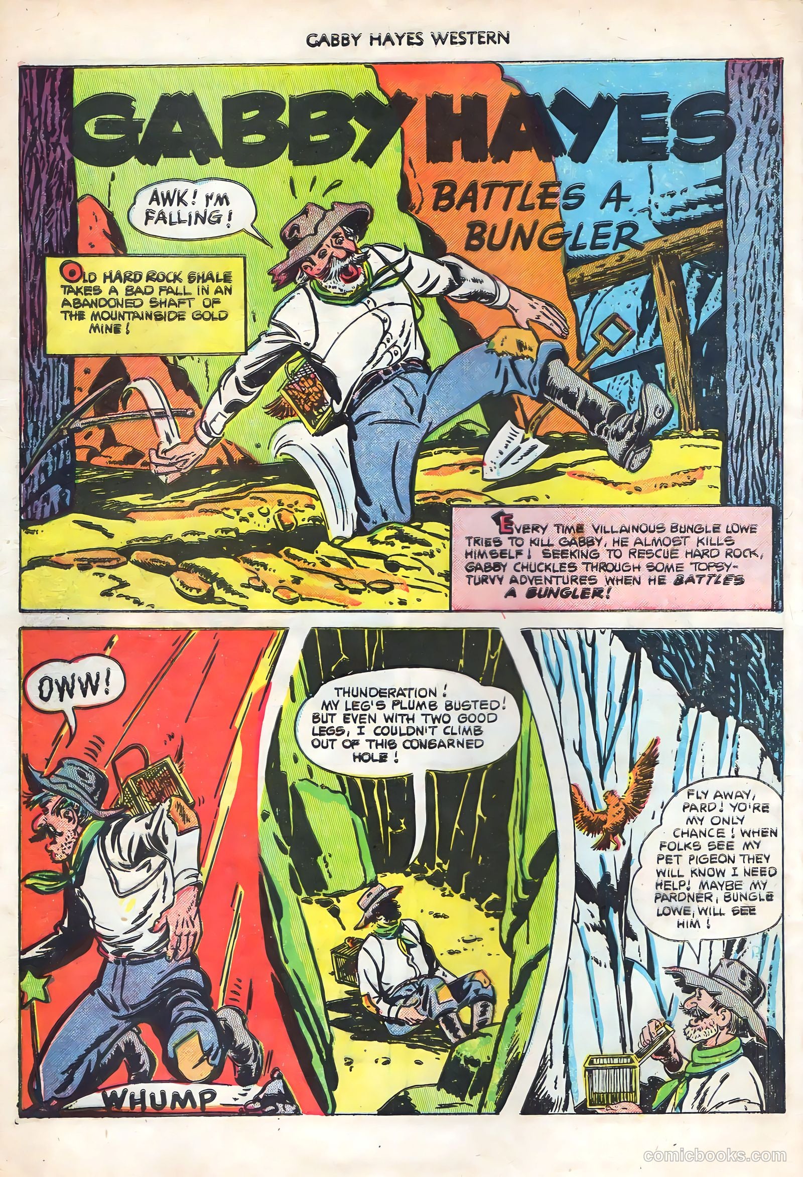 Gabby Hayes Western #46 (1952) — page 28 of 36