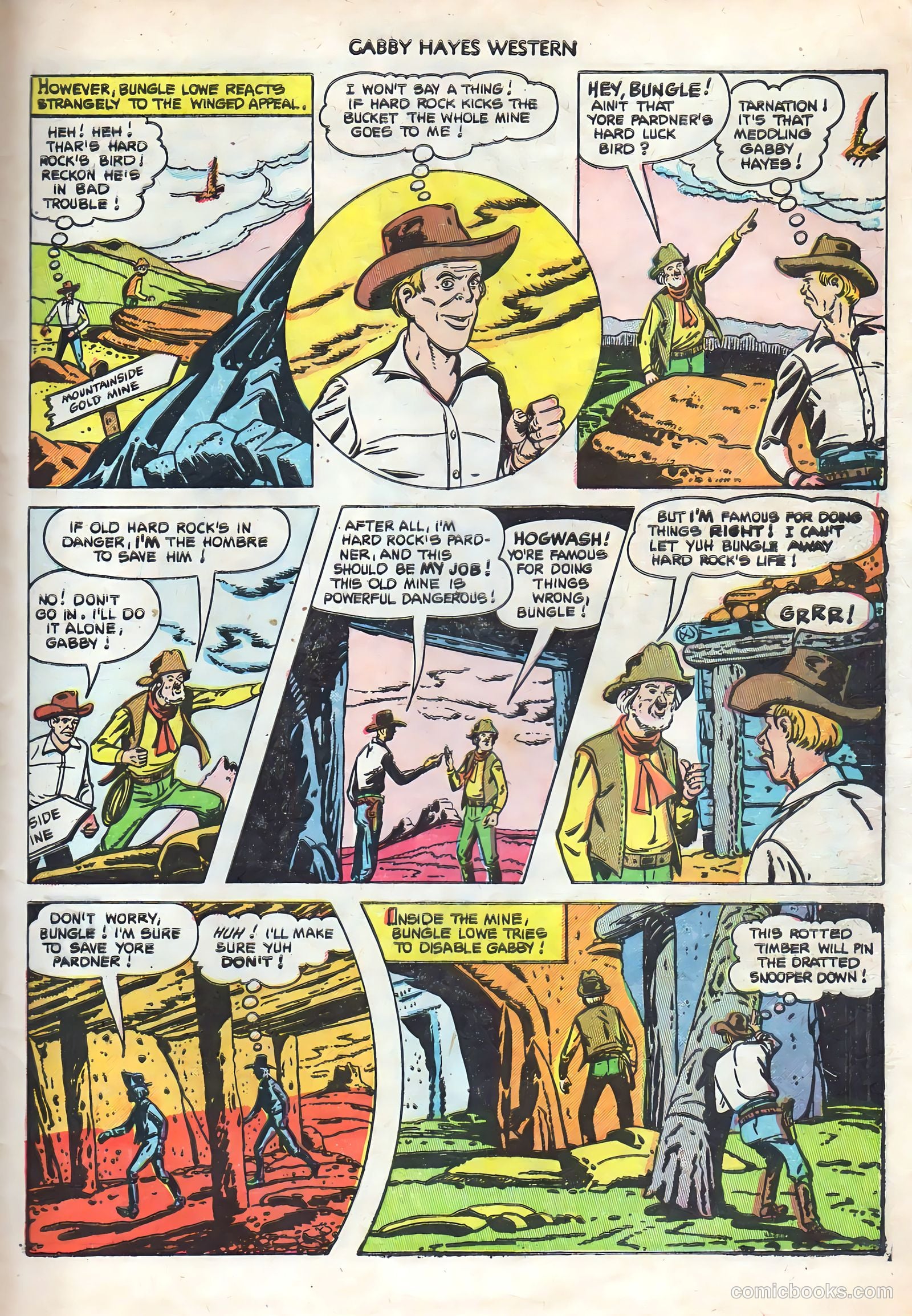 Gabby Hayes Western #46 (1952) — page 29 of 36