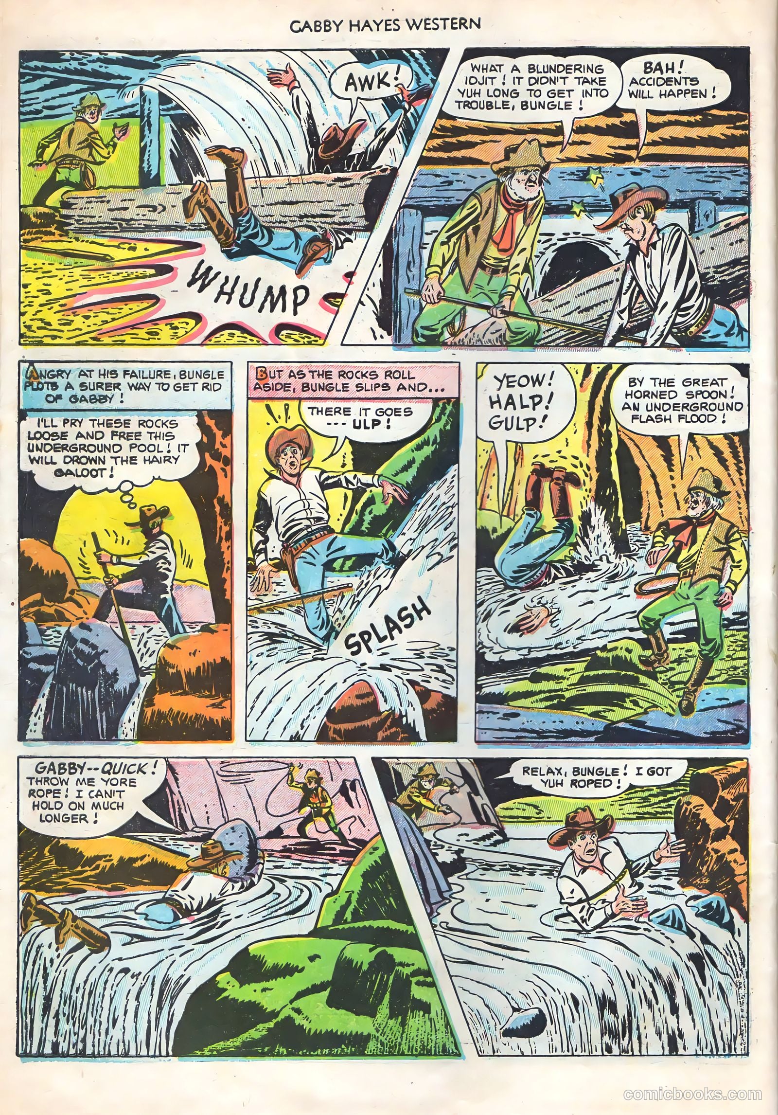 Gabby Hayes Western #46 (1952) — page 30 of 36