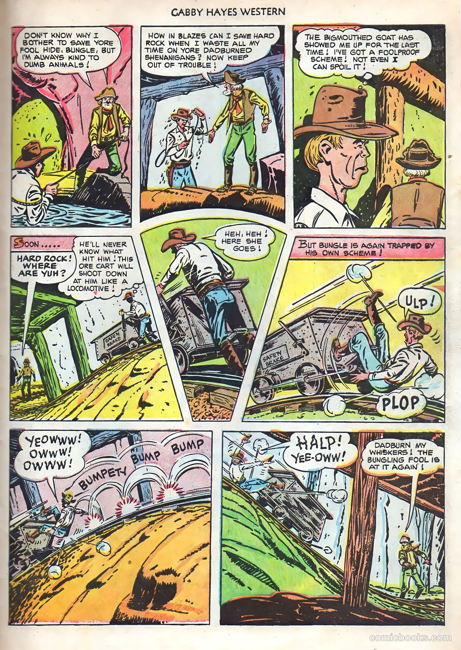 Gabby Hayes Western #46 (1952) — page 31 of 36