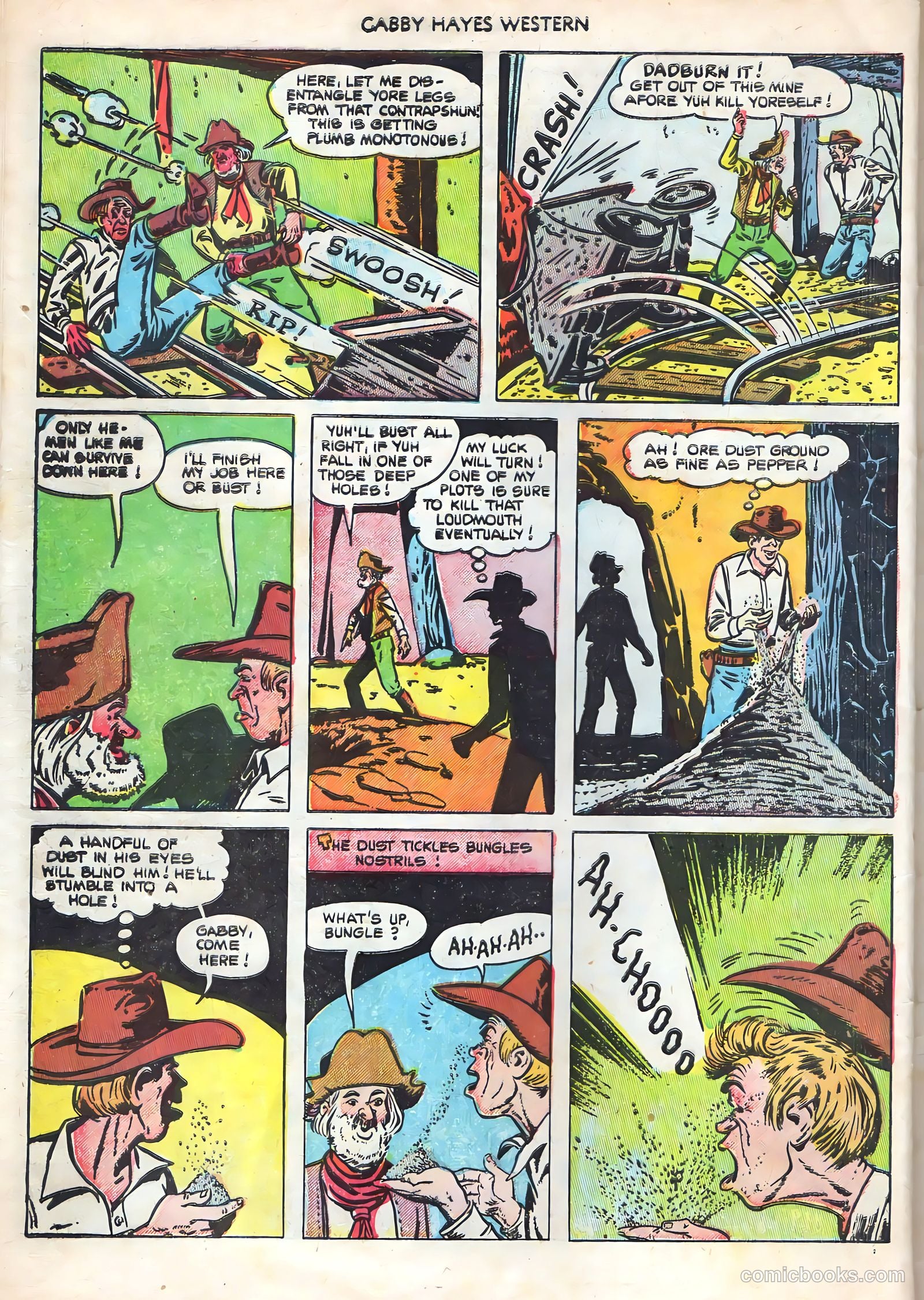 Gabby Hayes Western #46 (1952) — page 32 of 36