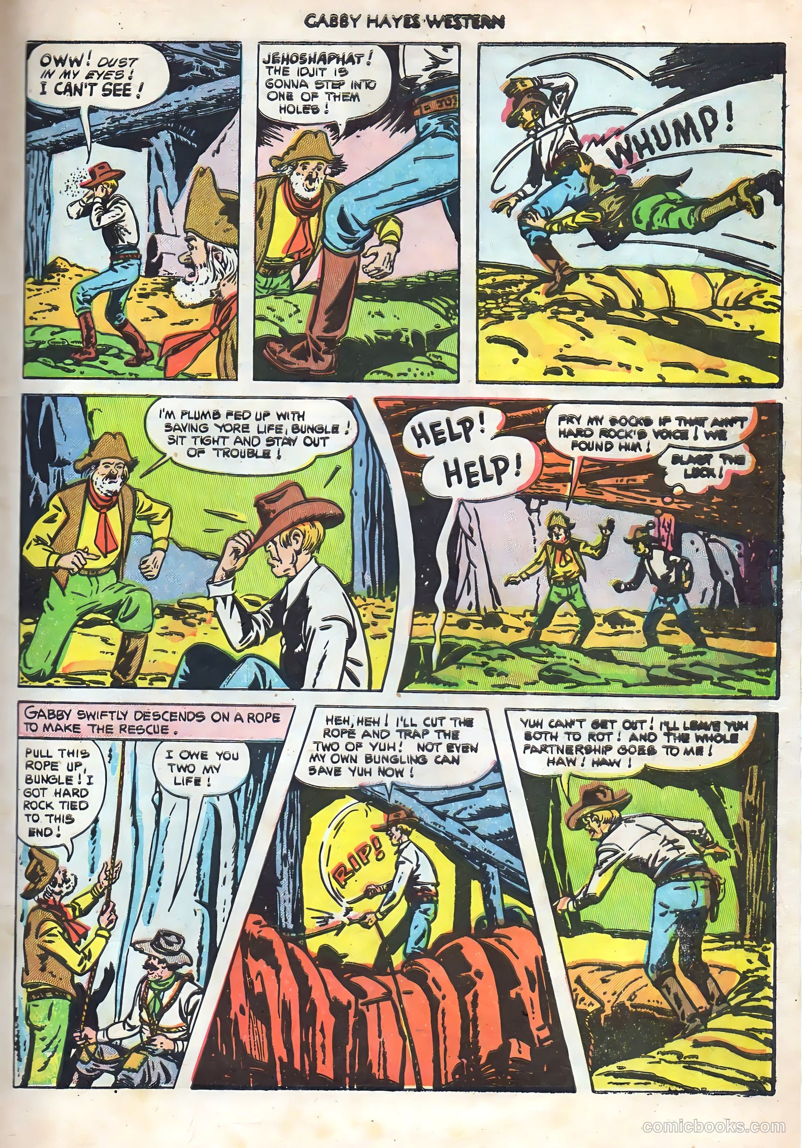 Gabby Hayes Western #46 (1952) — page 33 of 36