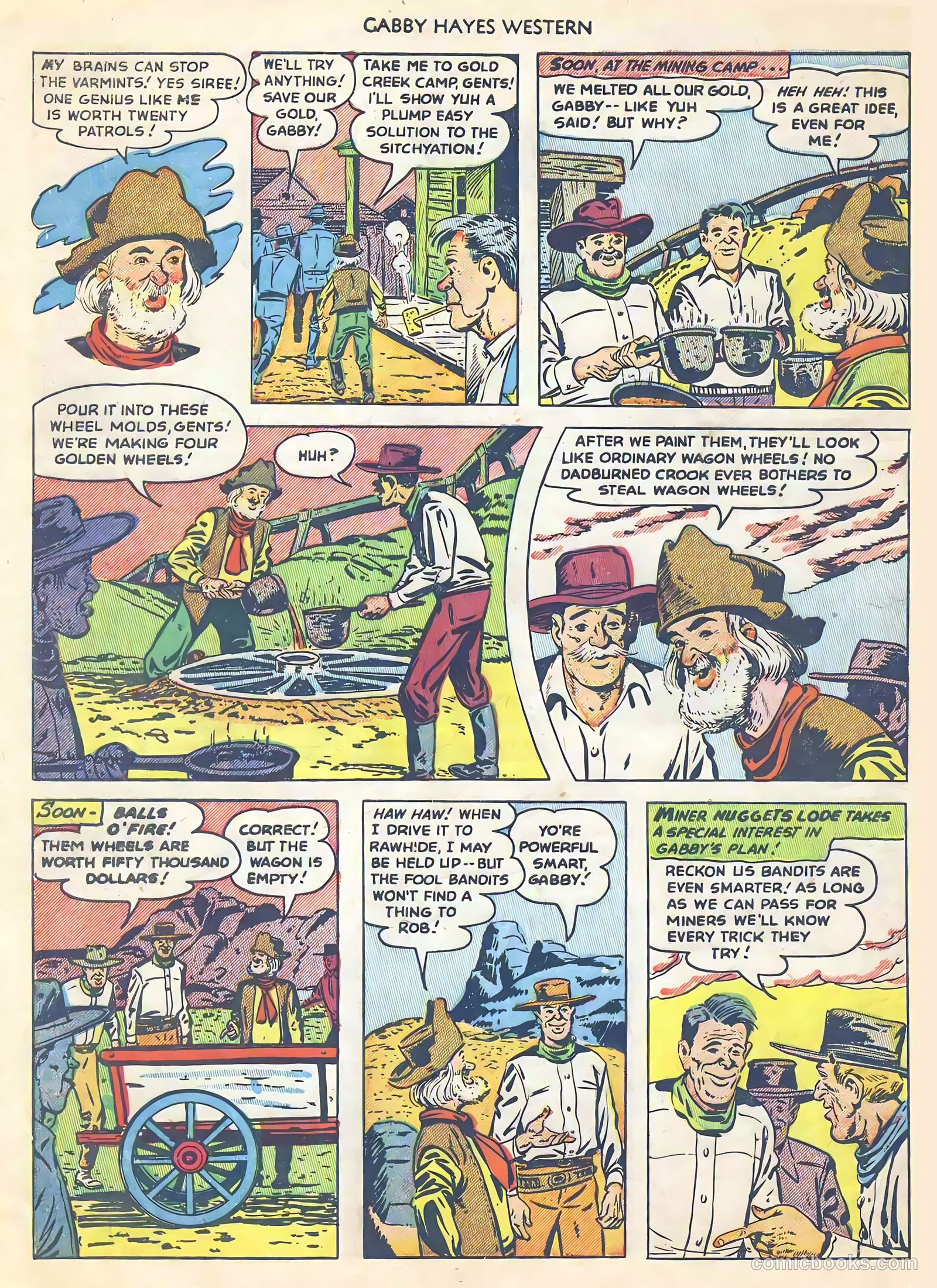 Gabby Hayes Western #47 (1952) — page 4 of 36