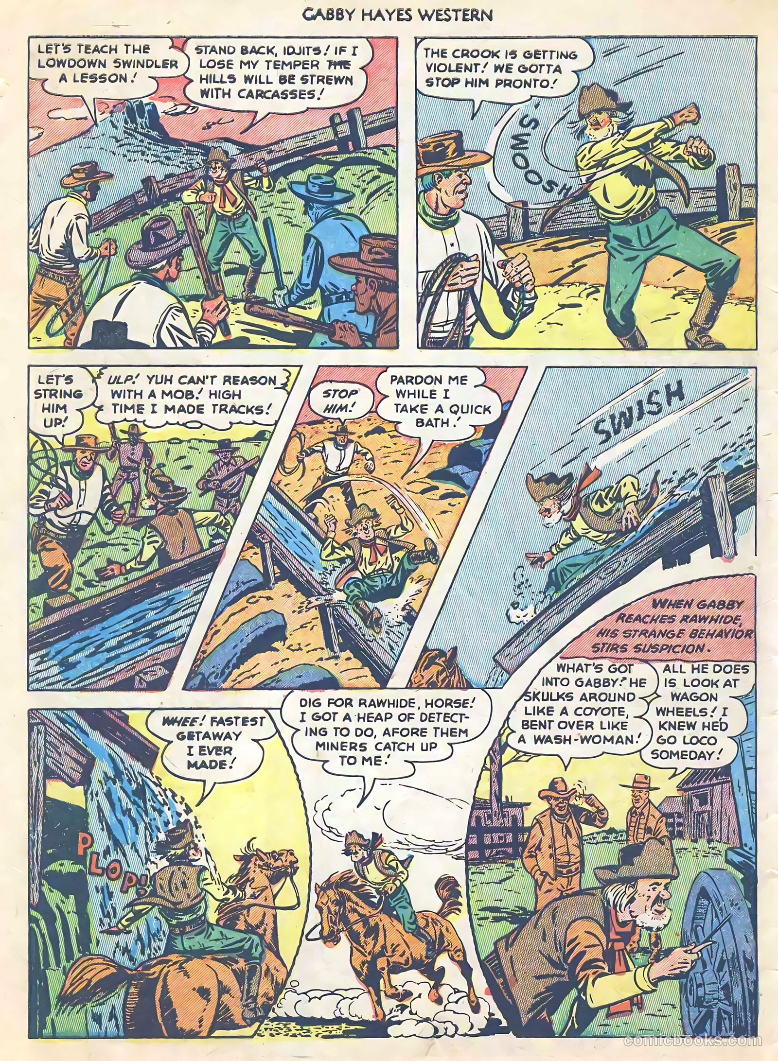 Gabby Hayes Western #47 (1952) — page 5 of 36