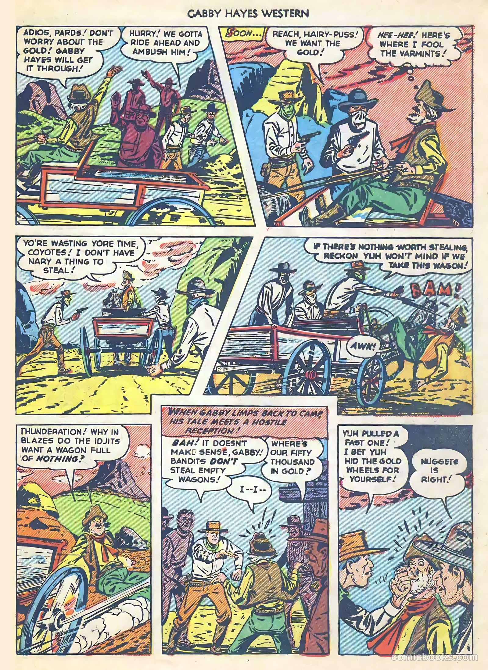 Gabby Hayes Western #47 (1952) — page 6 of 36