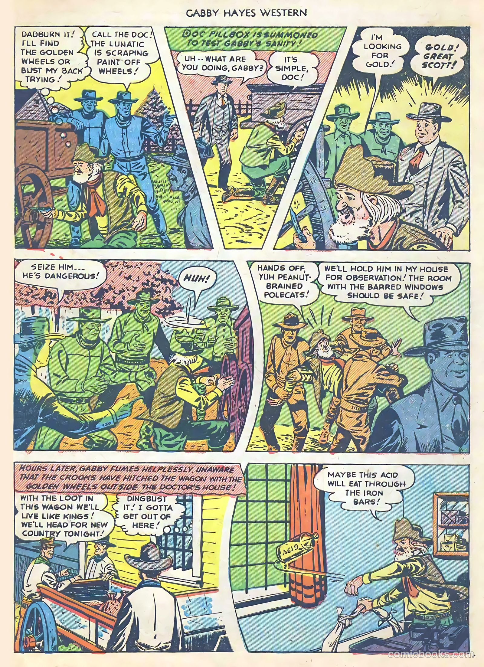Gabby Hayes Western #47 (1952) — page 7 of 36