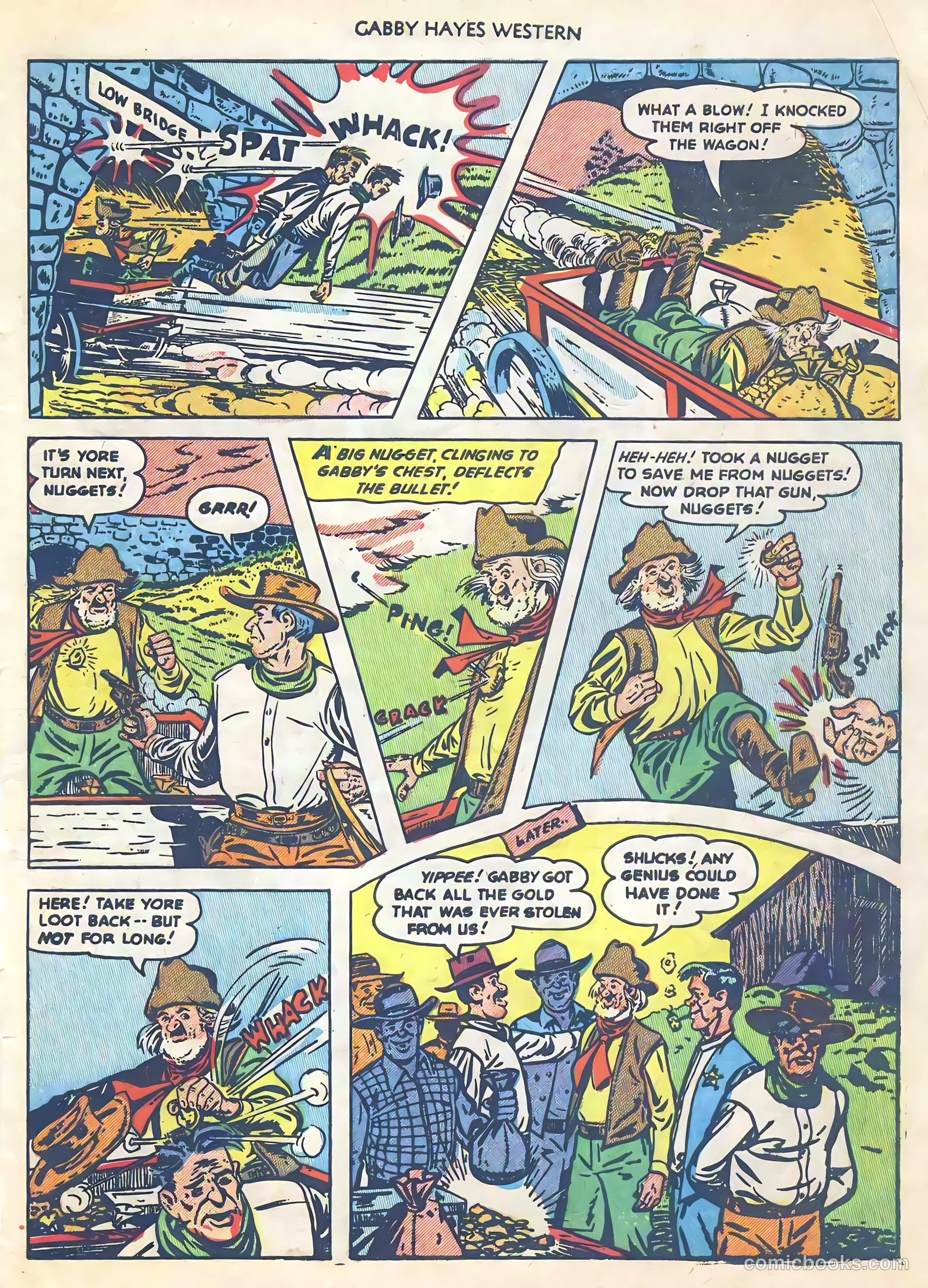 Gabby Hayes Western #47 (1952) — page 9 of 36