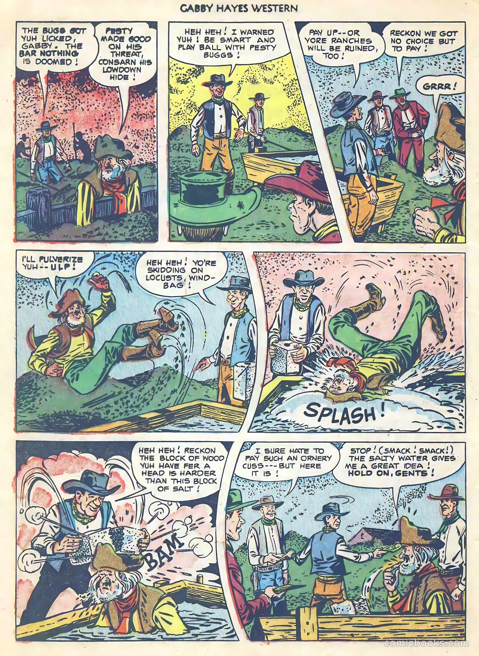 Gabby Hayes Western #47 (1952) — page 16 of 36