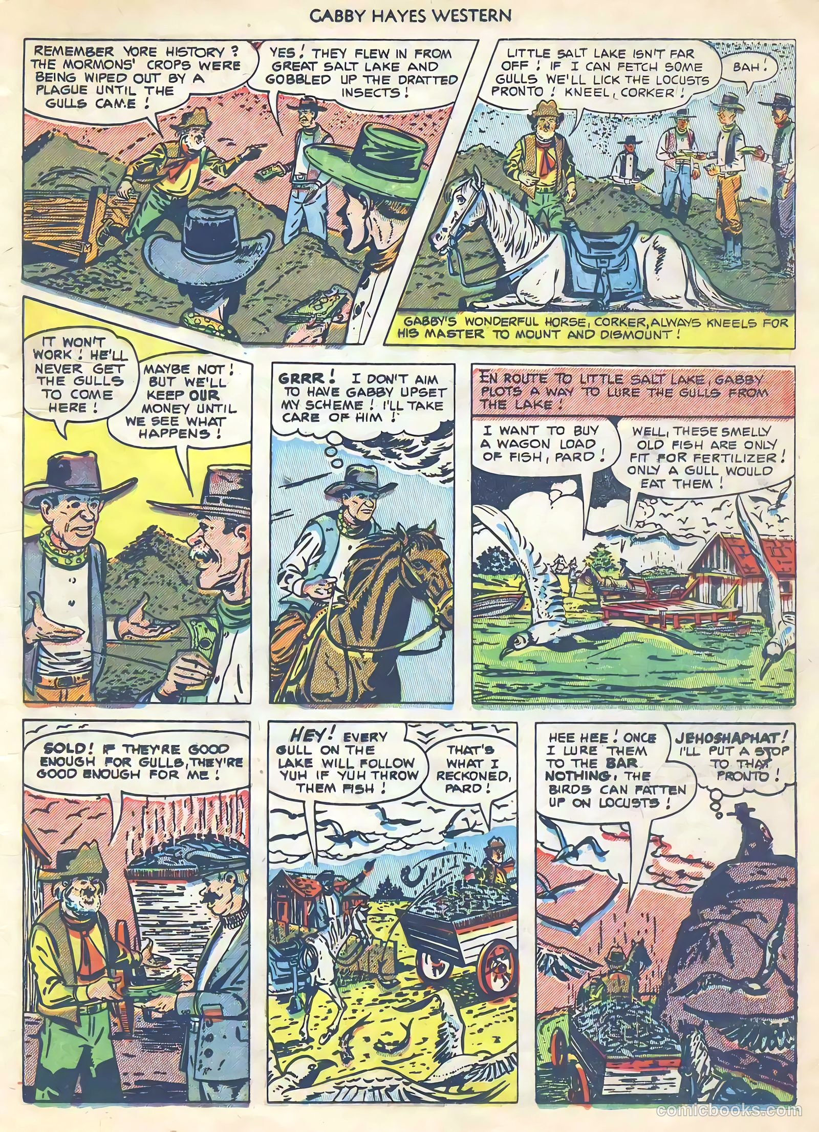 Gabby Hayes Western #47 (1952) — page 17 of 36