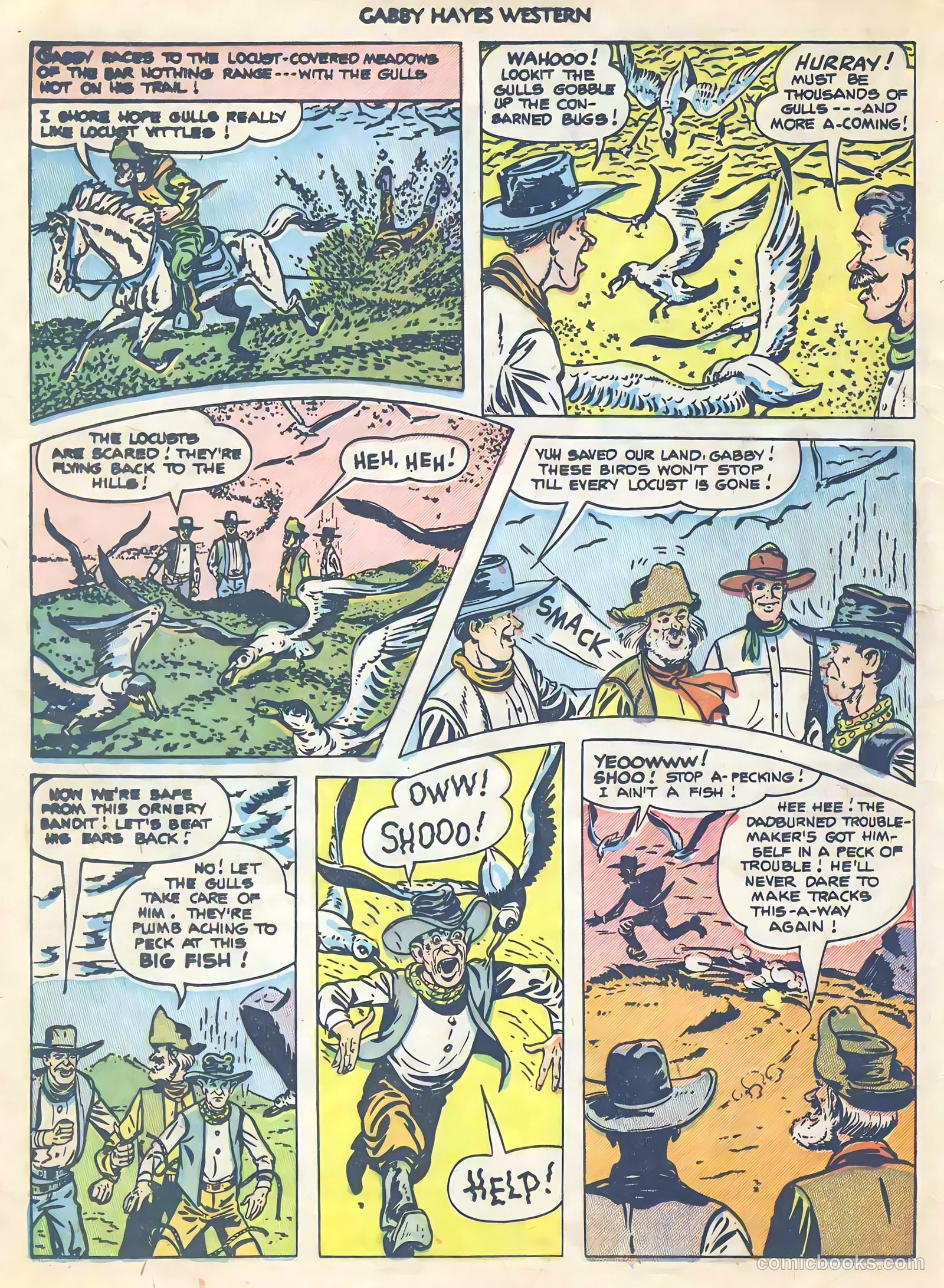 Gabby Hayes Western #47 (1952) — page 20 of 36