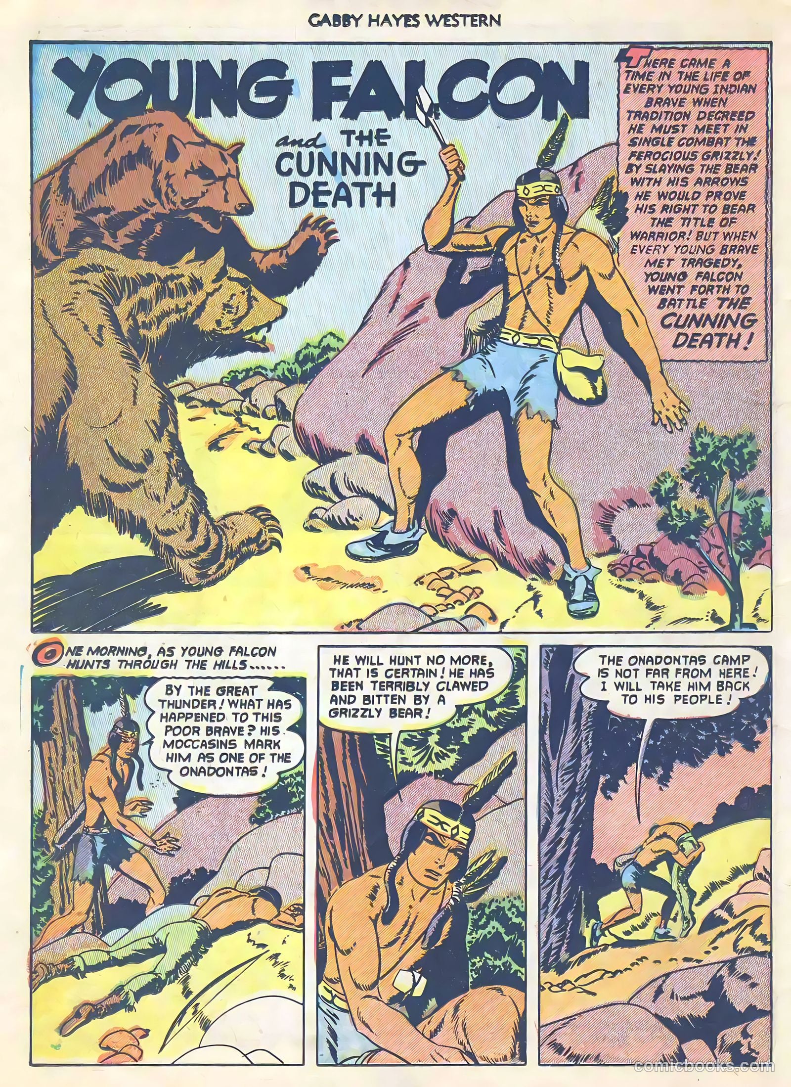 Gabby Hayes Western #47 (1952) — page 22 of 36