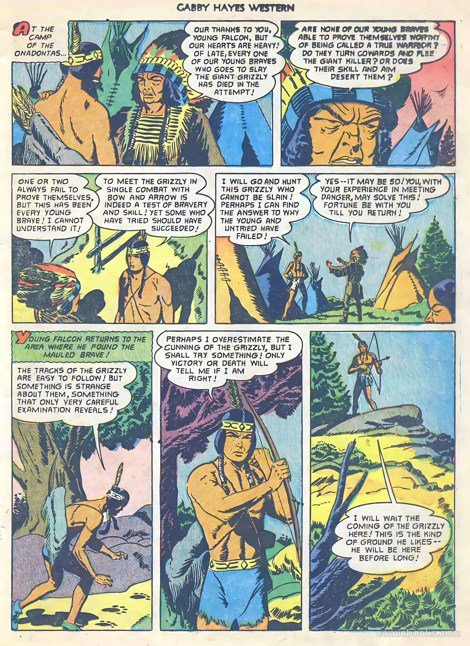Gabby Hayes Western #47 (1952) — page 23 of 36