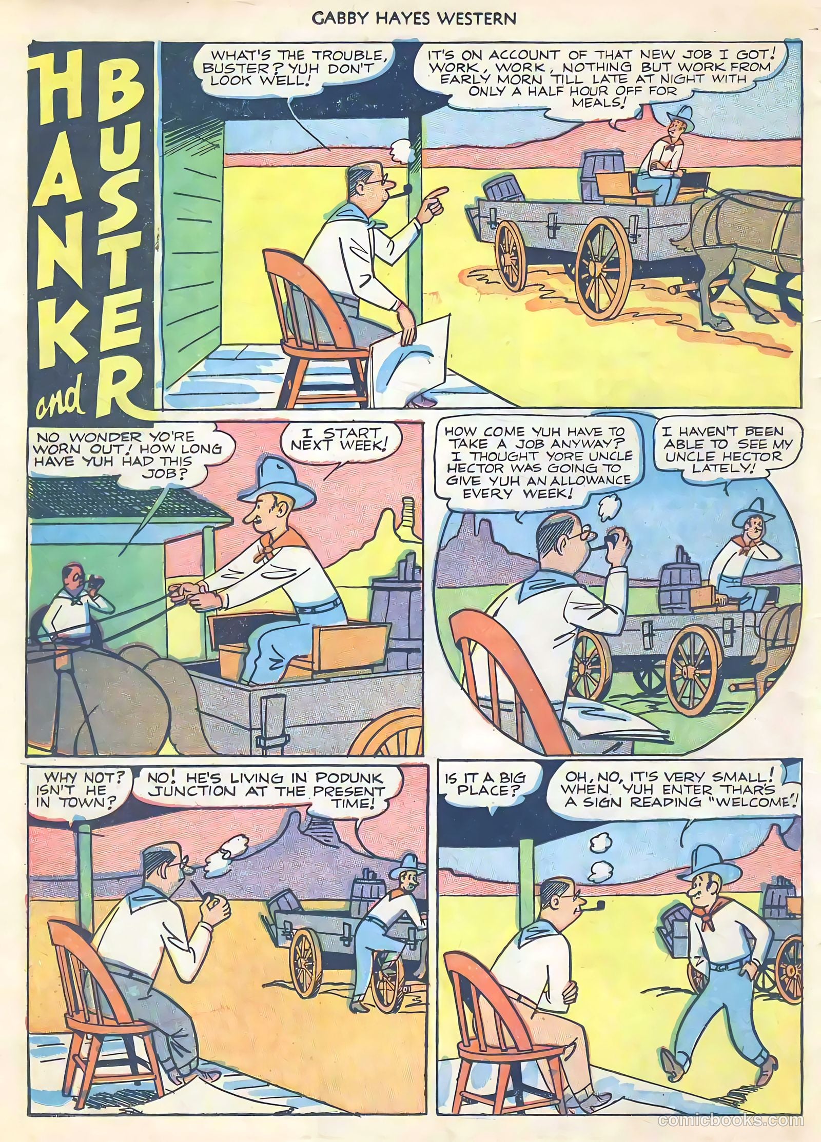 Gabby Hayes Western #47 (1952) — page 26 of 36