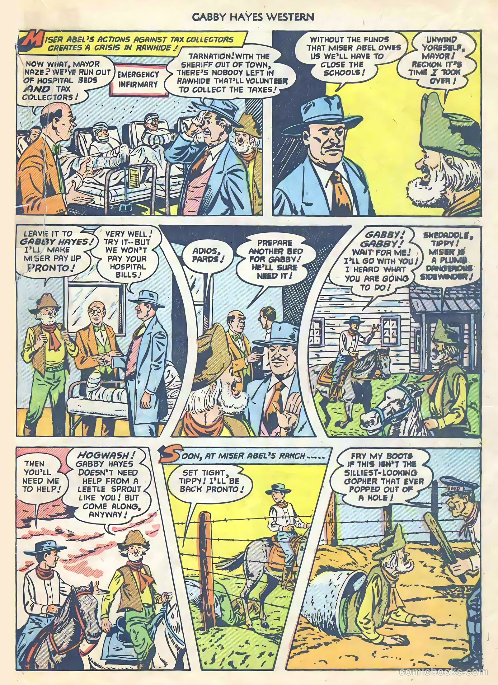Gabby Hayes Western #47 (1952) — page 29 of 36