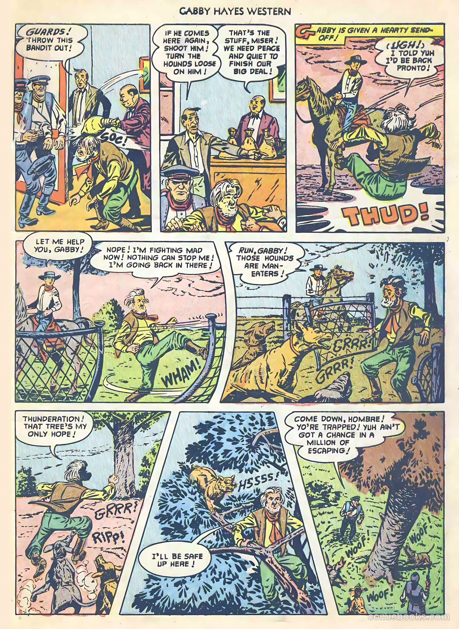 Gabby Hayes Western #47 (1952) — page 31 of 36