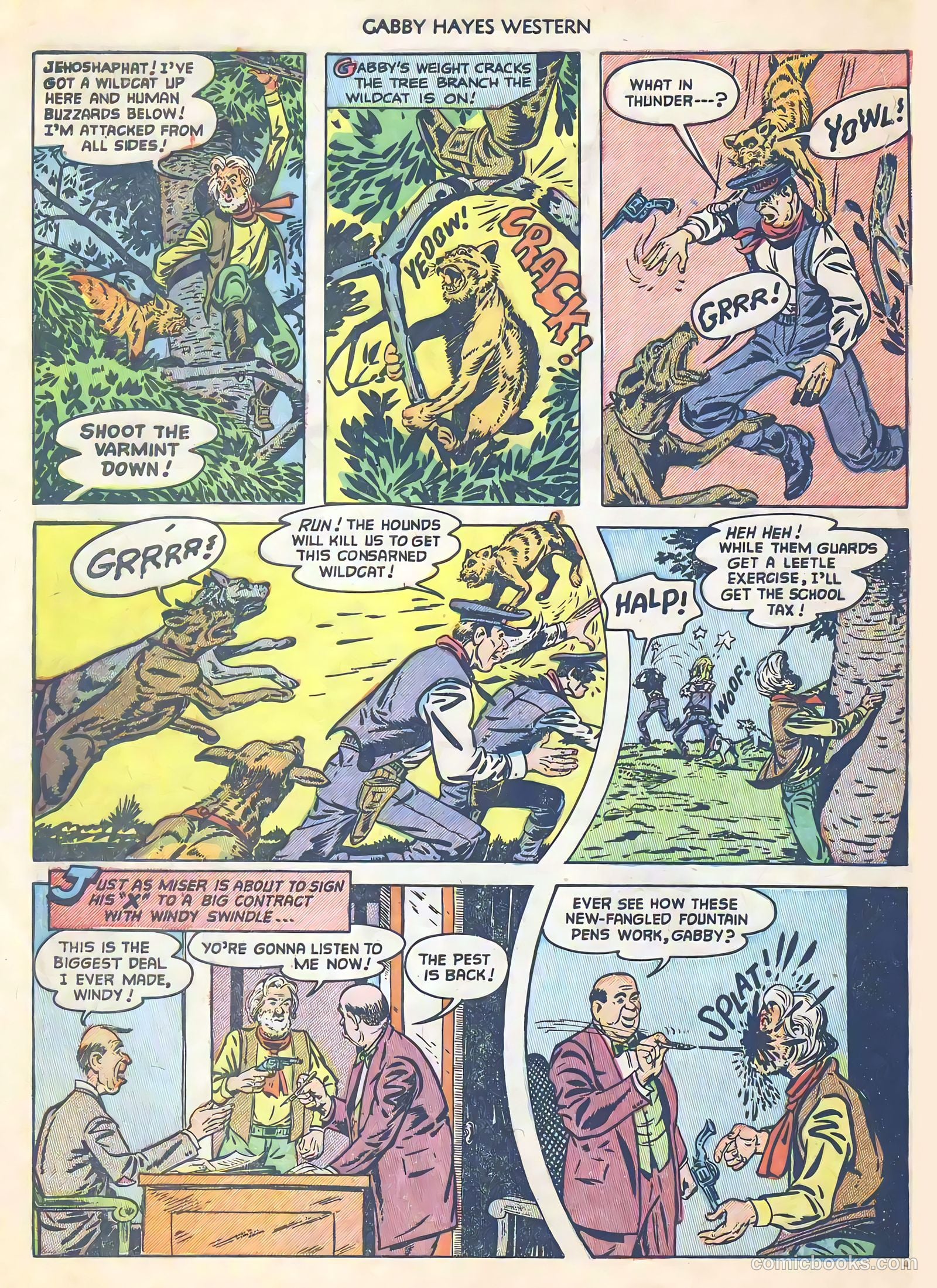 Gabby Hayes Western #47 (1952) — page 32 of 36