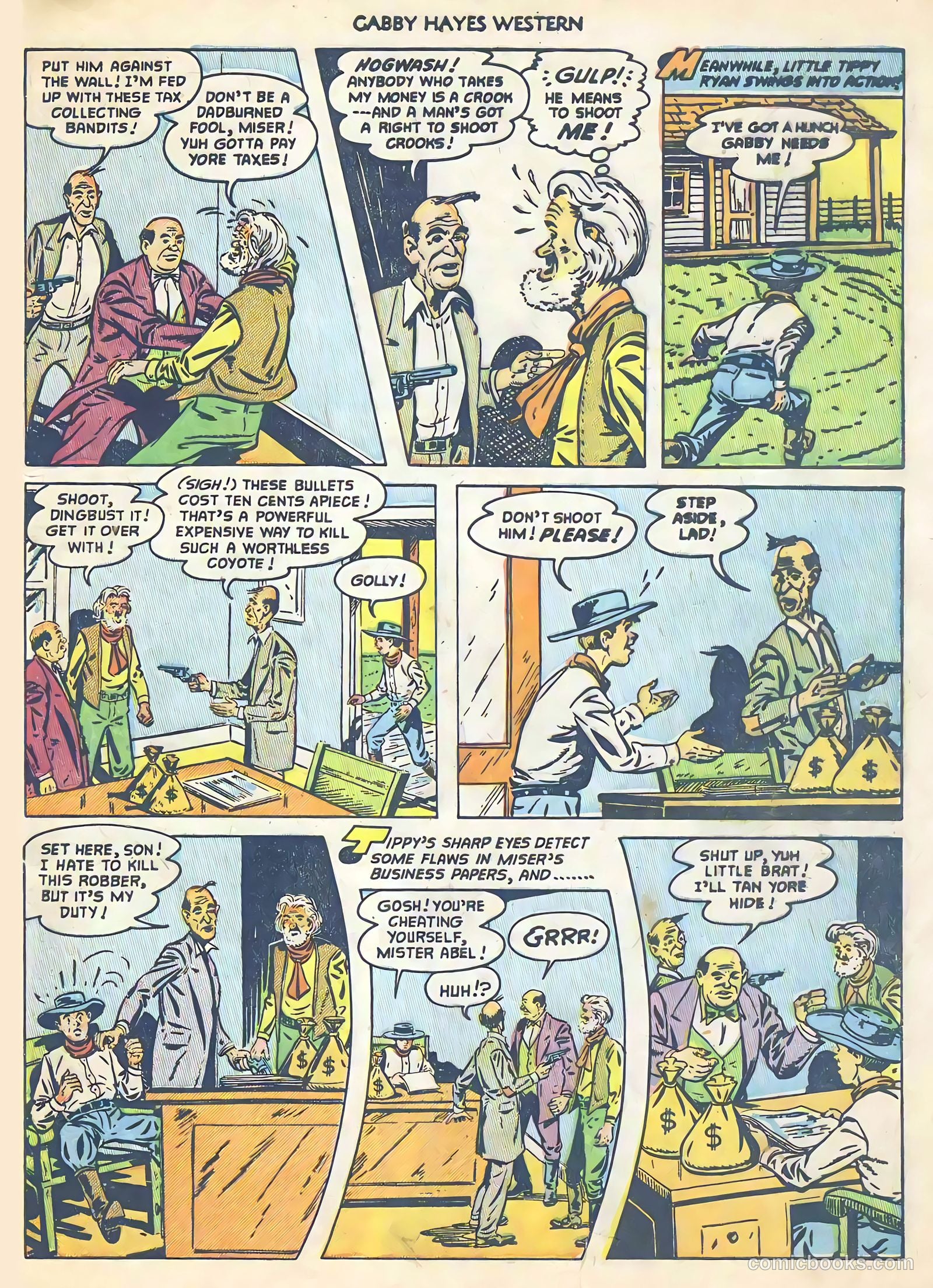 Gabby Hayes Western #47 (1952) — page 33 of 36