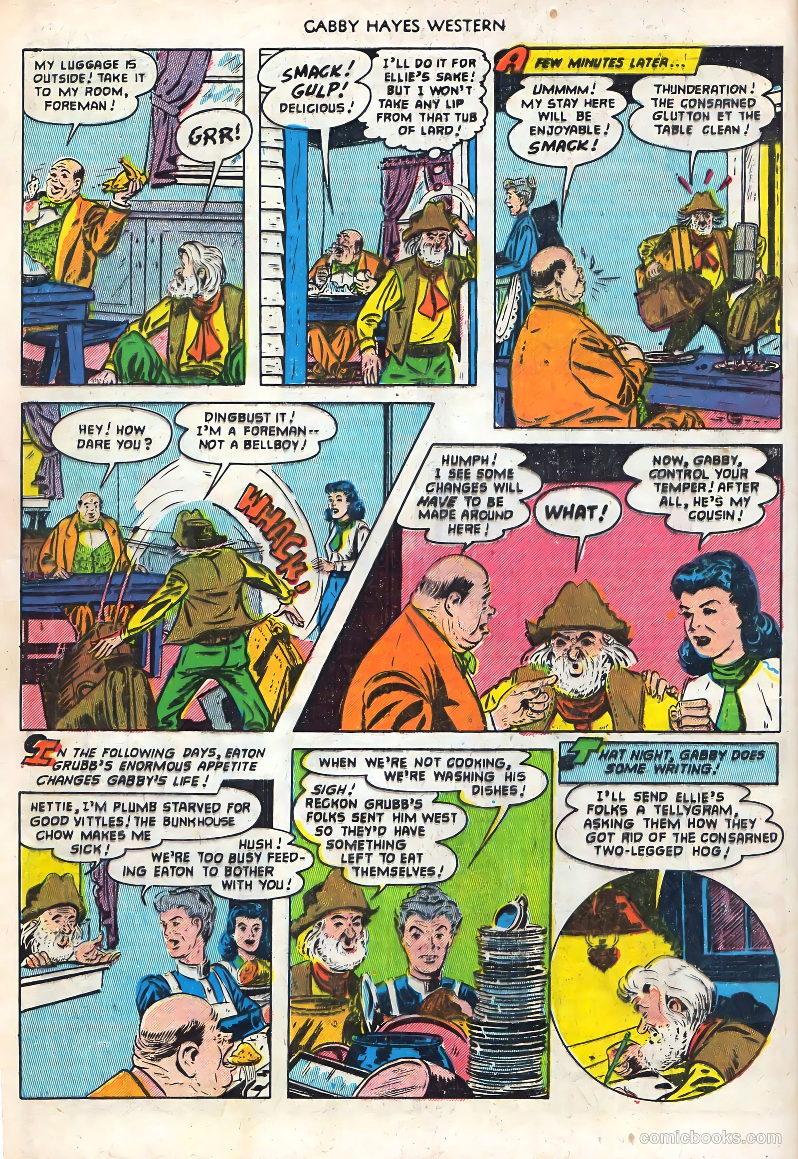 Gabby Hayes Western #48 (1952) — page 4 of 36