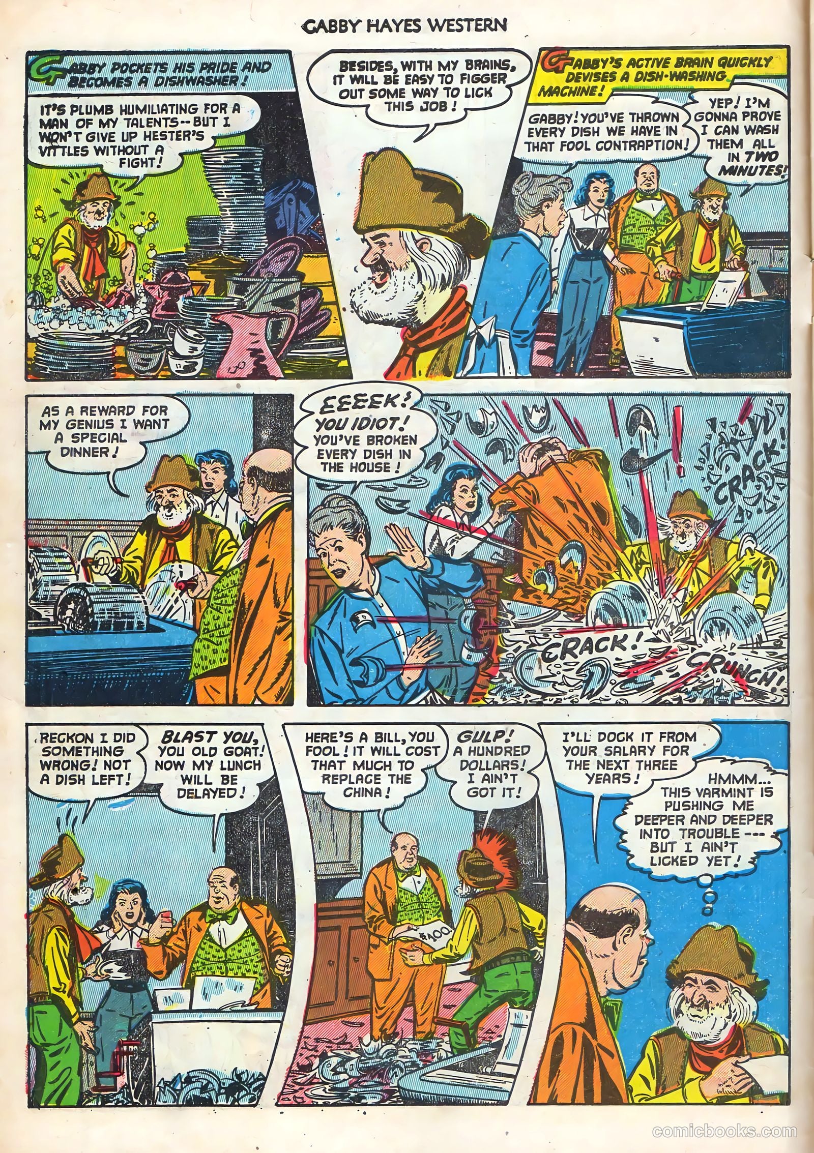 Gabby Hayes Western #48 (1952) — page 6 of 36