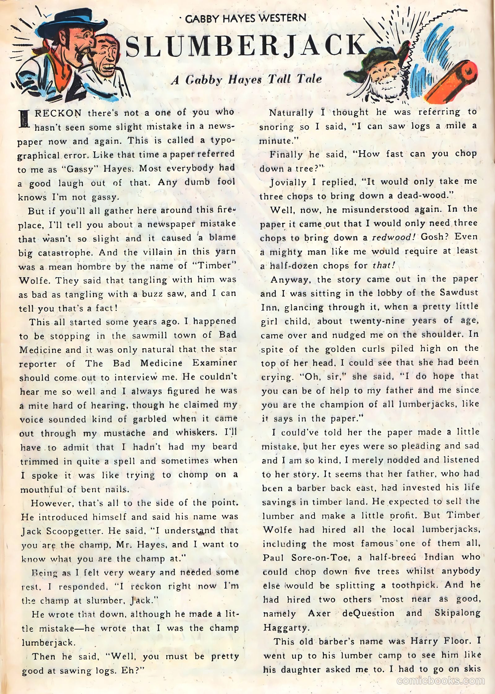 Gabby Hayes Western #48 (1952) — page 12 of 36