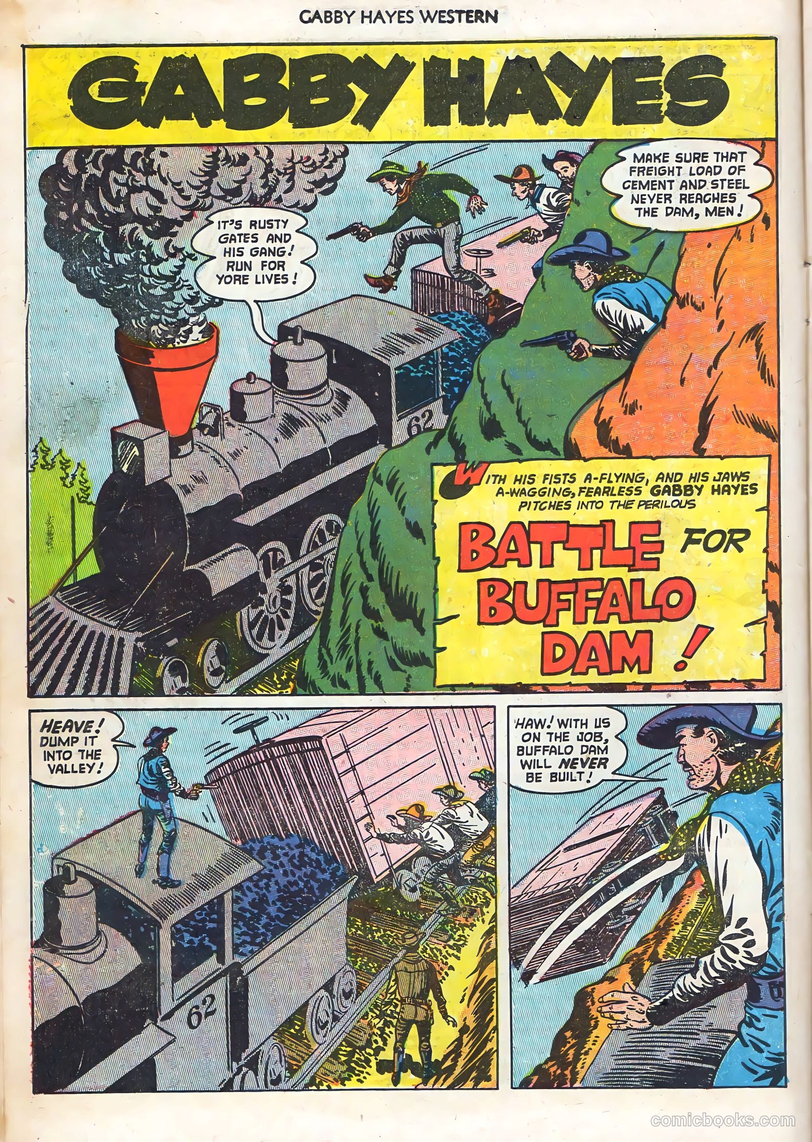 Gabby Hayes Western #48 (1952) — page 14 of 36