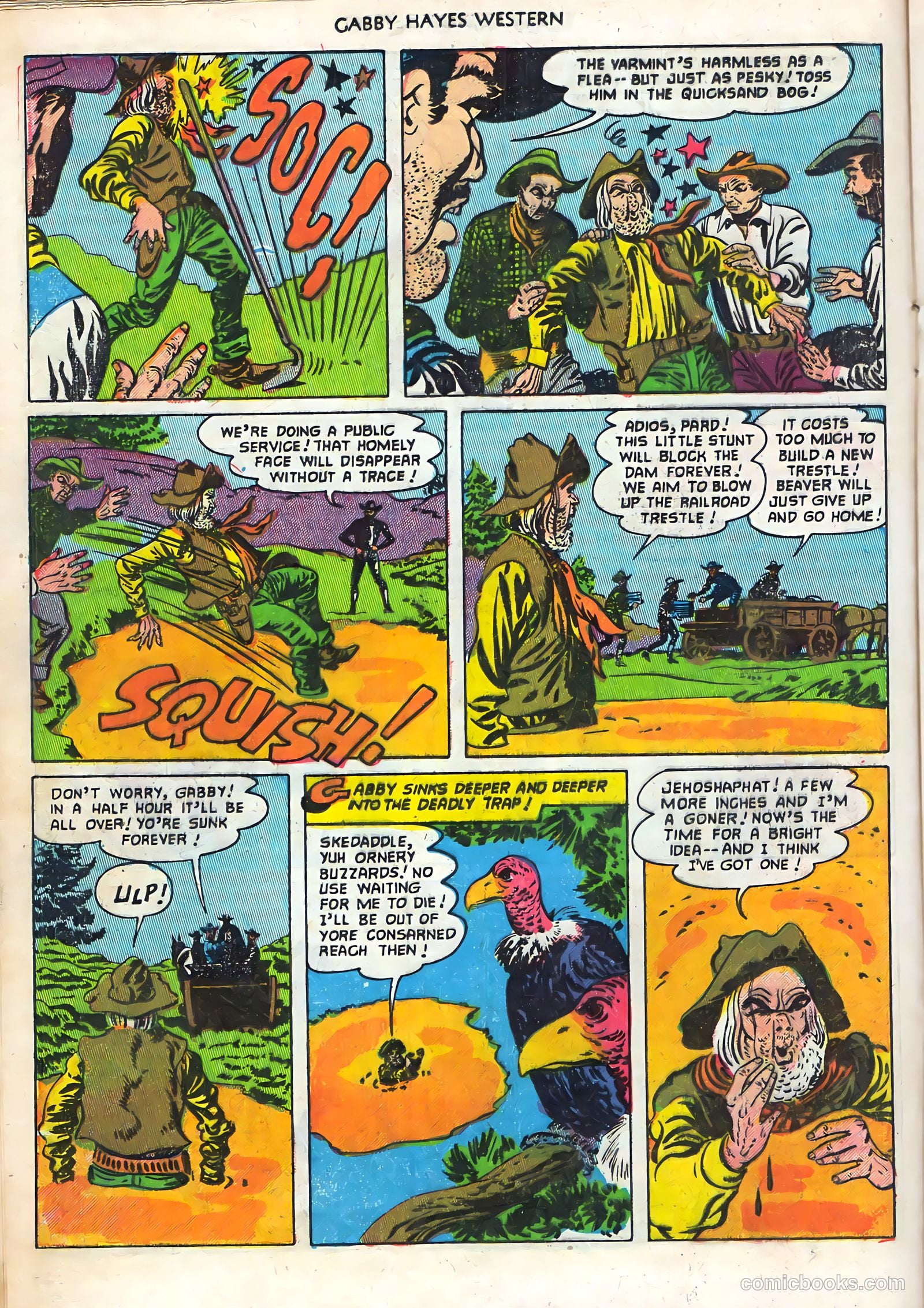 Gabby Hayes Western #48 (1952) — page 16 of 36