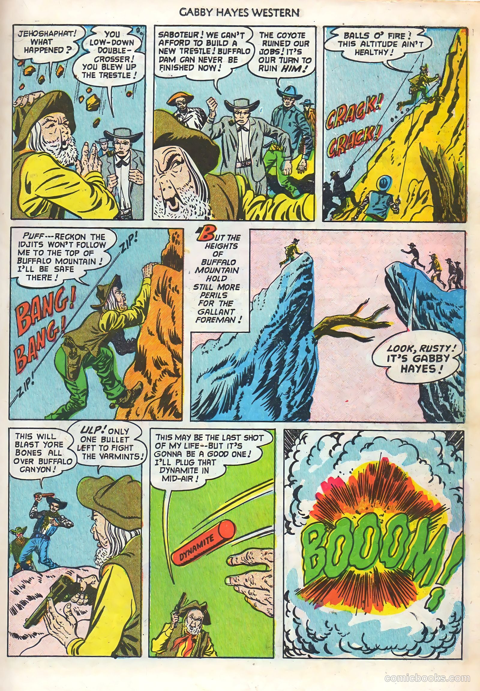 Gabby Hayes Western #48 (1952) — page 19 of 36