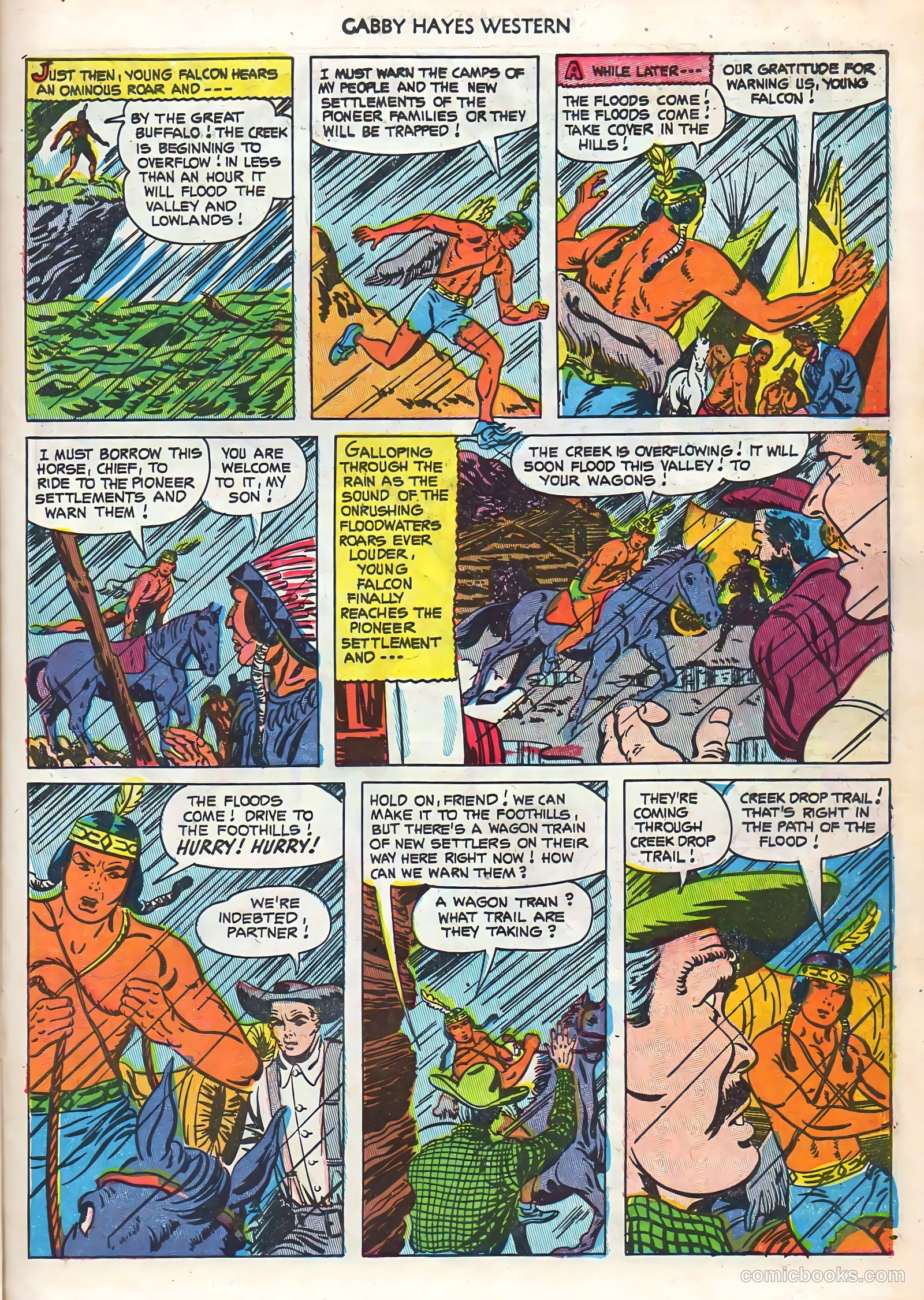 Gabby Hayes Western #48 (1952) — page 23 of 36