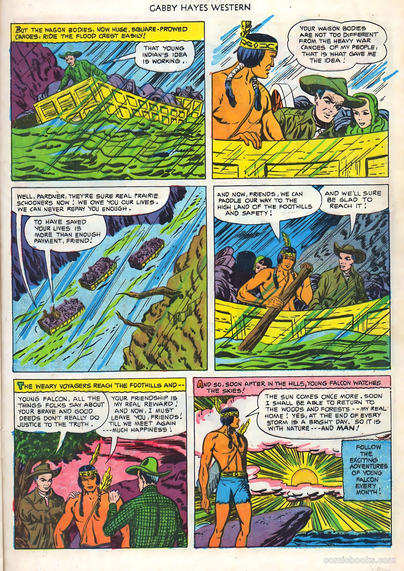 Gabby Hayes Western #48 (1952) — page 25 of 36