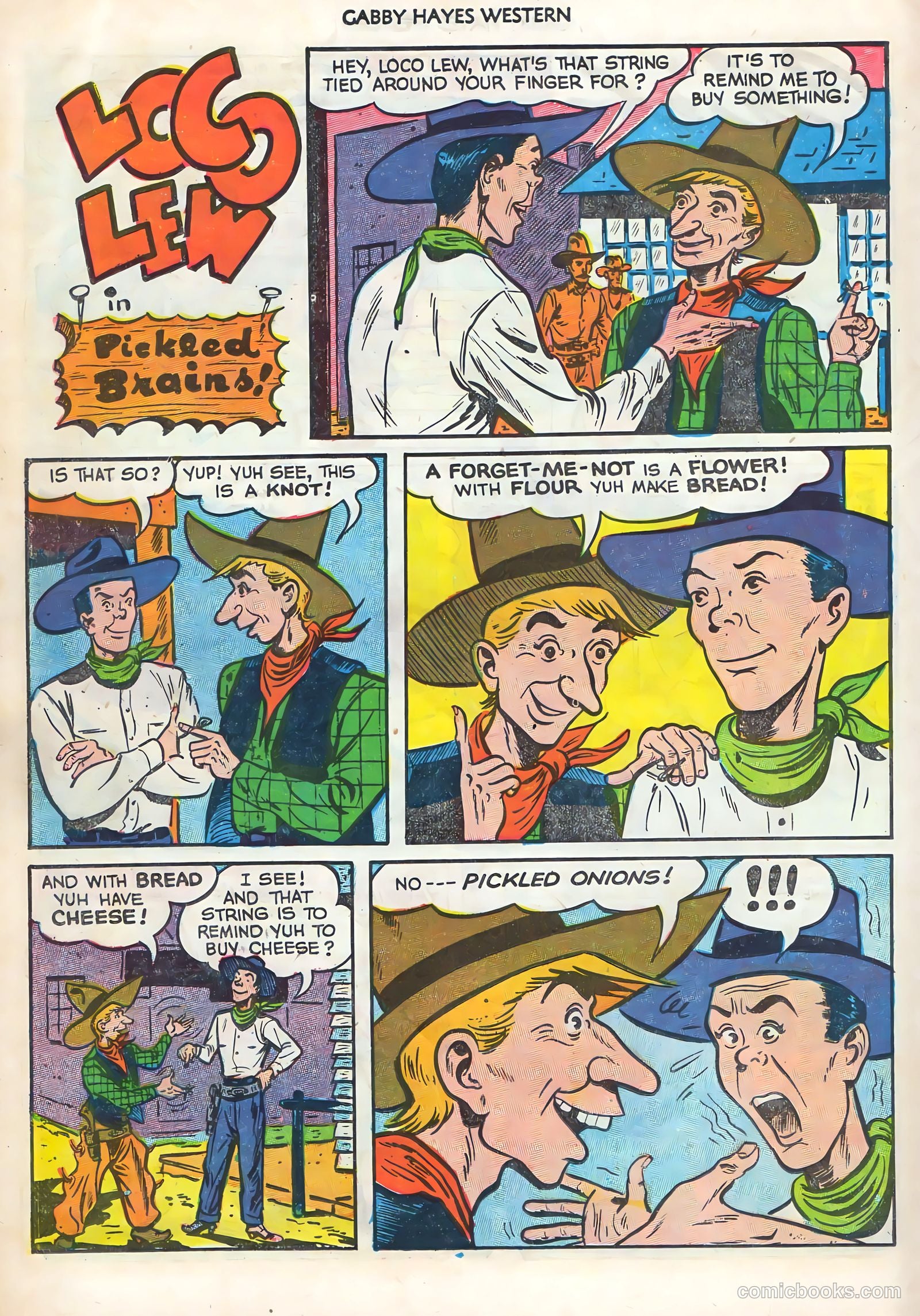 Gabby Hayes Western #48 (1952) — page 26 of 36