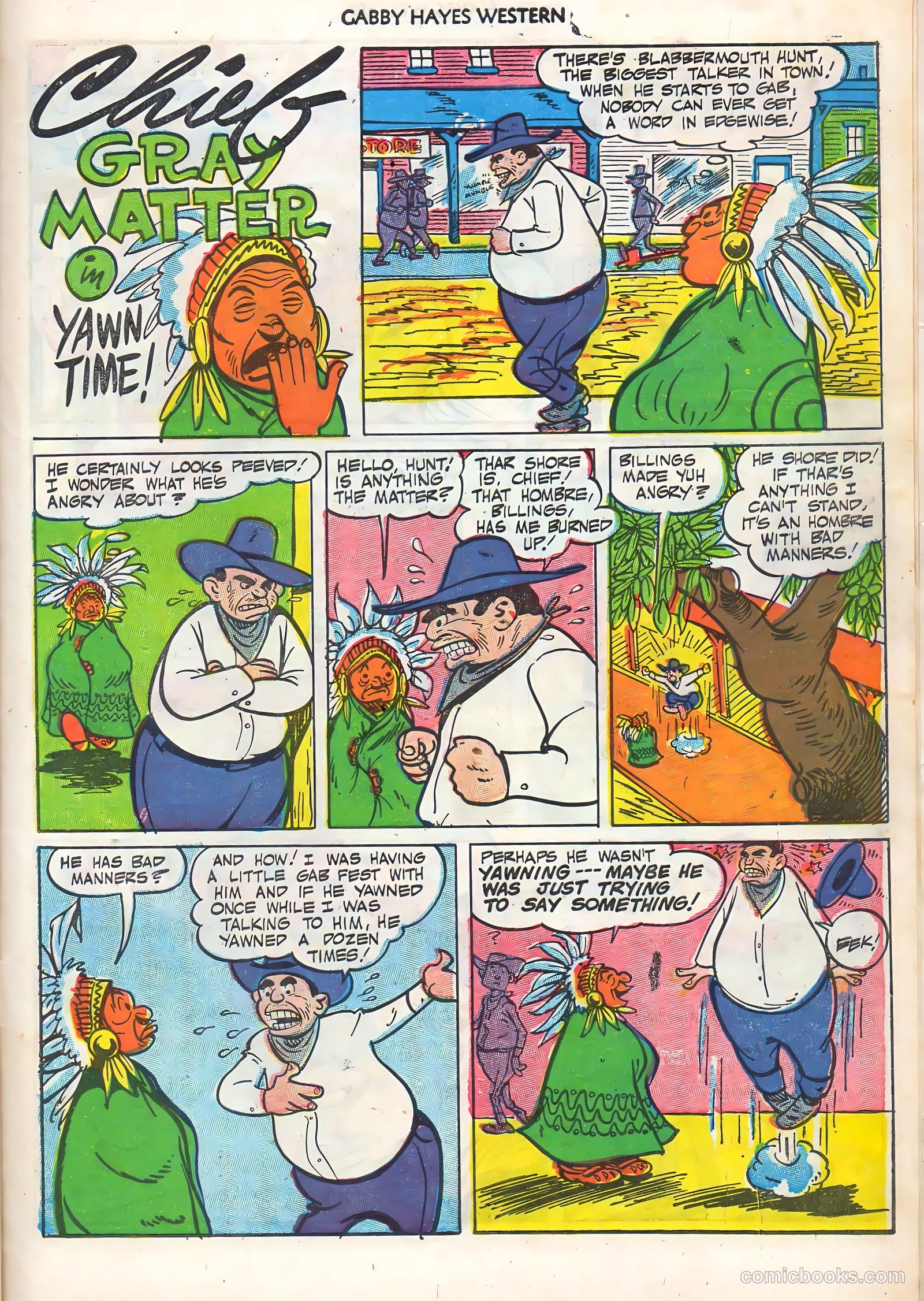 Gabby Hayes Western #48 (1952) — page 27 of 36