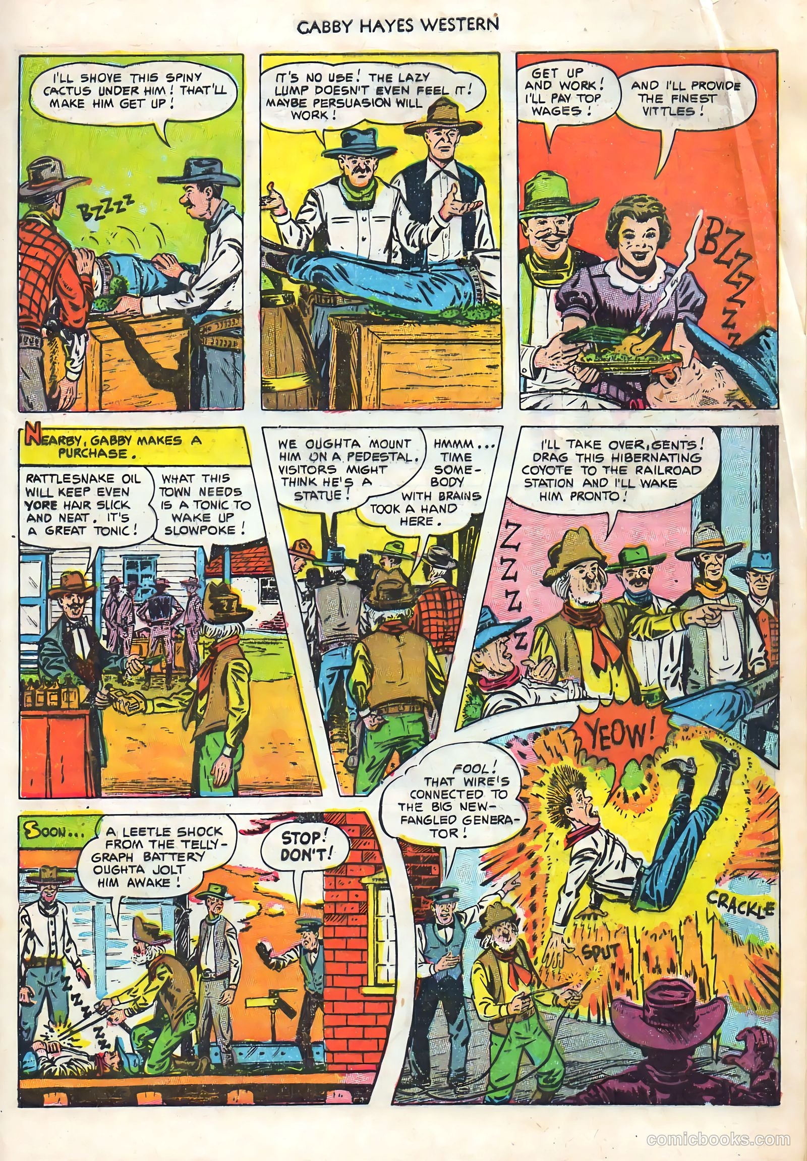 Gabby Hayes Western #48 (1952) — page 29 of 36