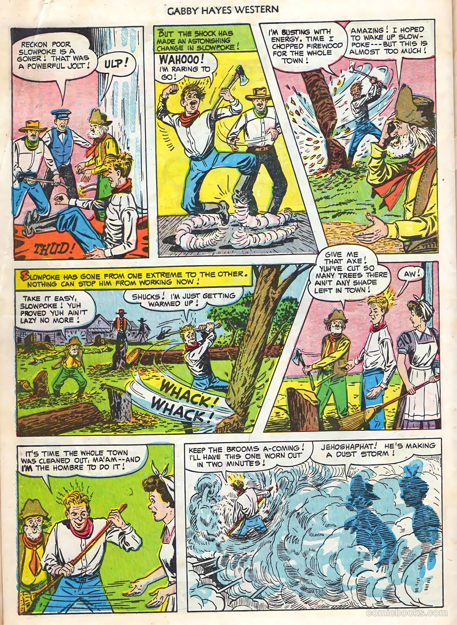 Gabby Hayes Western #48 (1952) — page 30 of 36